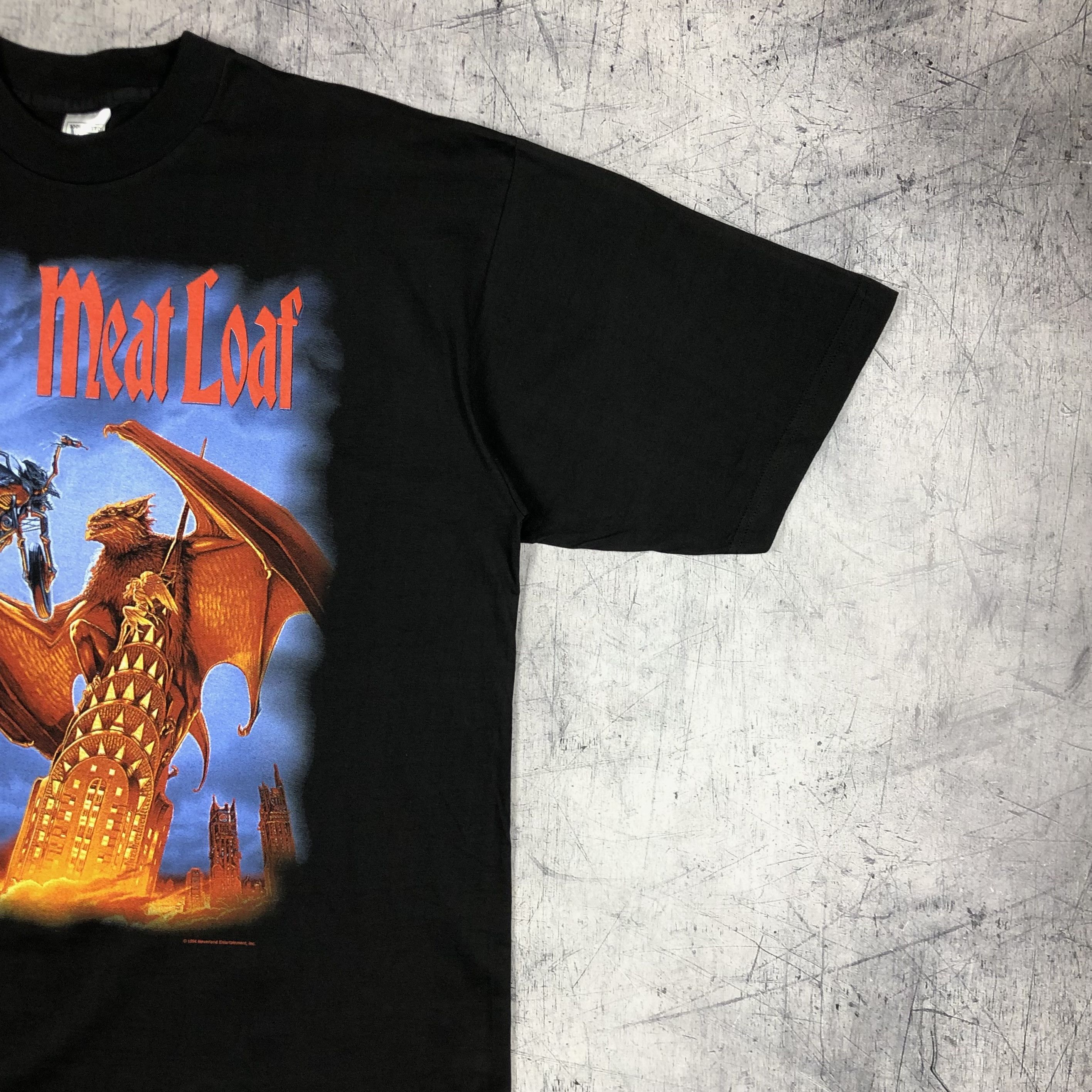 Band Tees 90s Meat Loaf World Tour Winterland Tee Size US XL / EU 56 / 4 - 7 Thumbnail