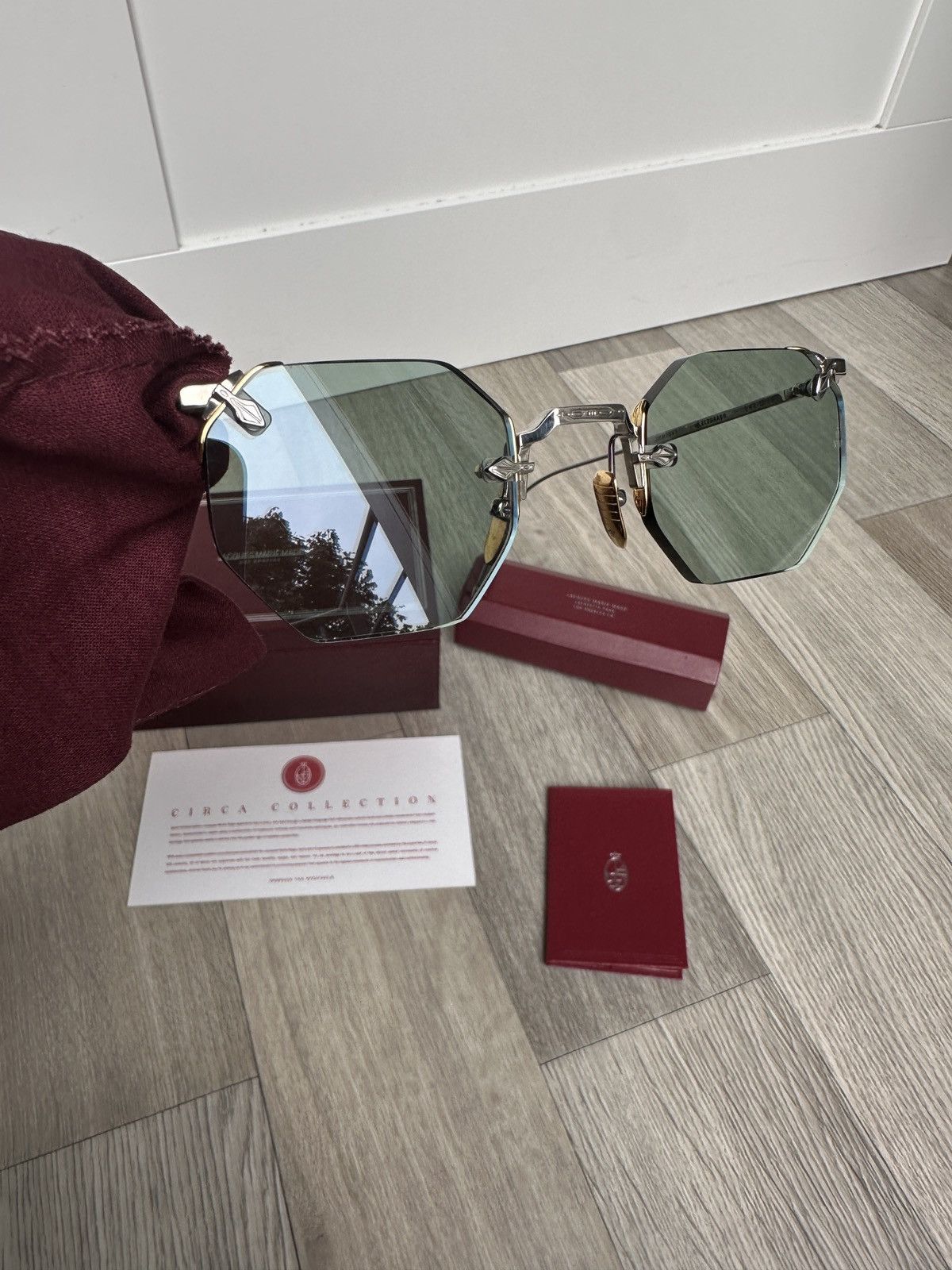 Jacques Marie Mage Jacques Marie Mage El Dorado Silver sunglasses Size ONE SIZE - 1 Thumbnail