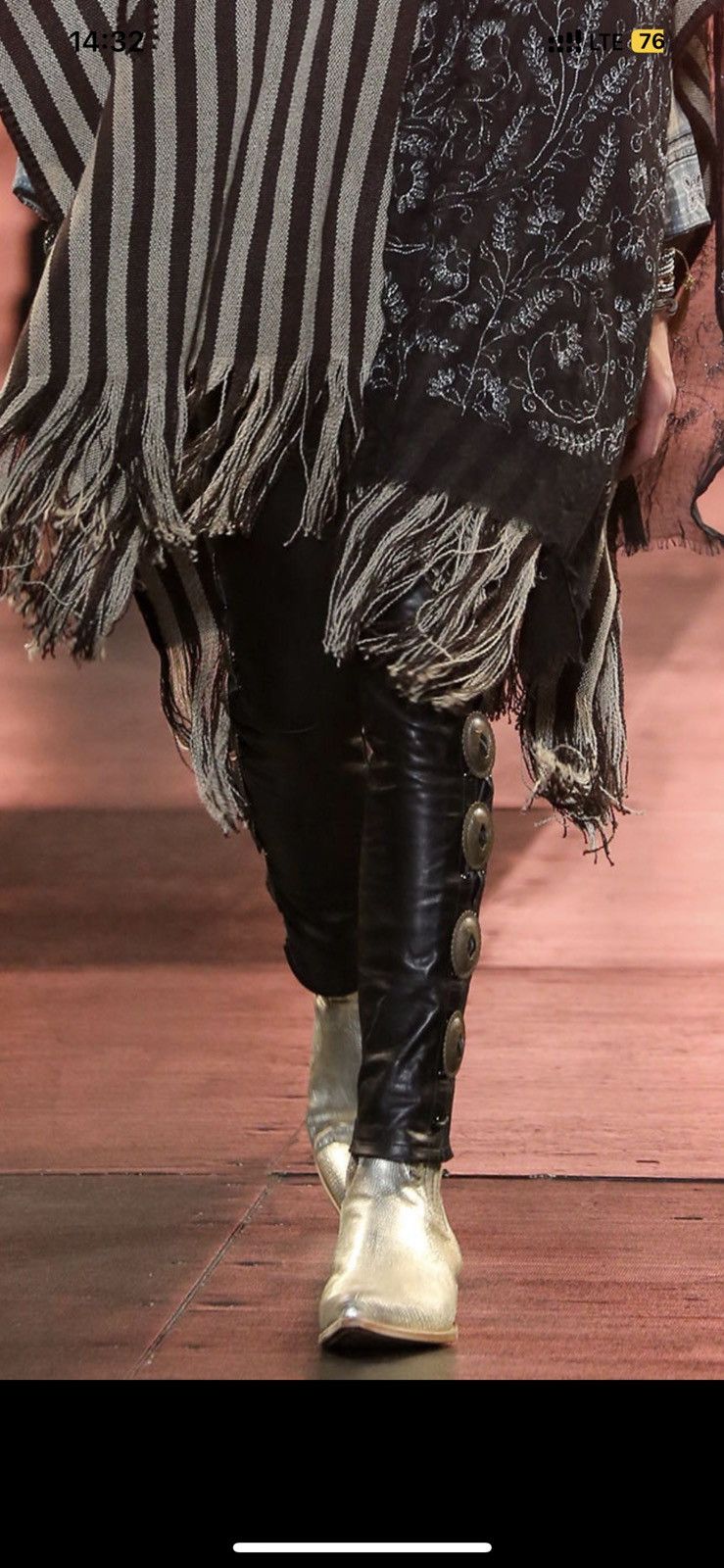 Hedi Slimane × Saint Laurent Paris Saint Laurent SS15 runway western cowboy jeans sz32 Size US 32 / EU 48 - 9 Thumbnail