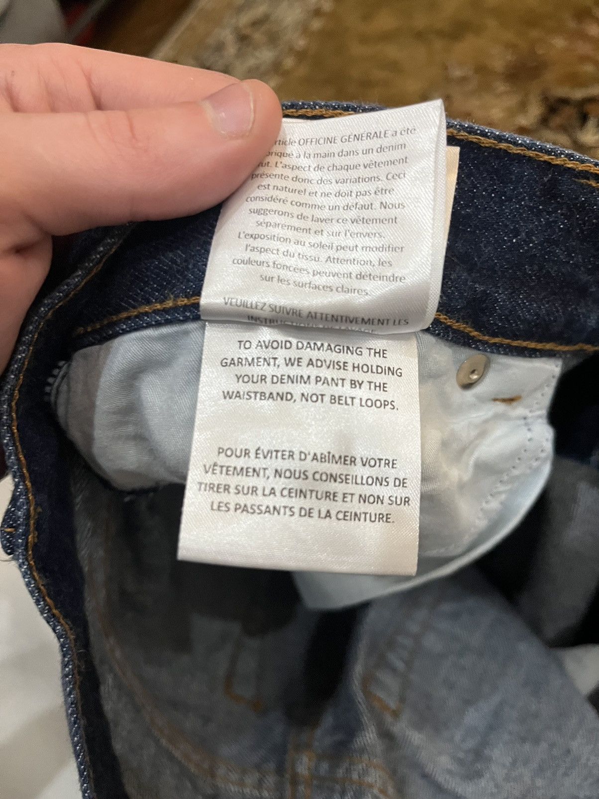 Officine Generale Officine Generale Japanese denim Size US 30 / EU 46 - 10 Thumbnail