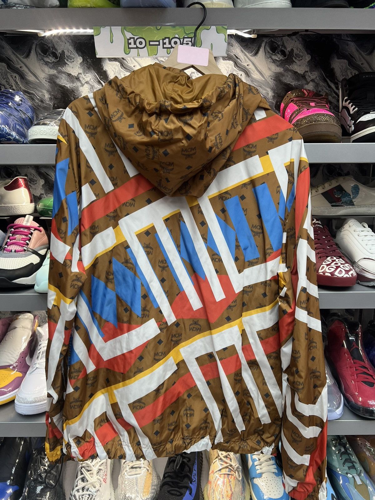 MCM MCM Cognac Windbreaker Hoodie Size US L / EU 52-54 / 3 - 2 Thumbnail