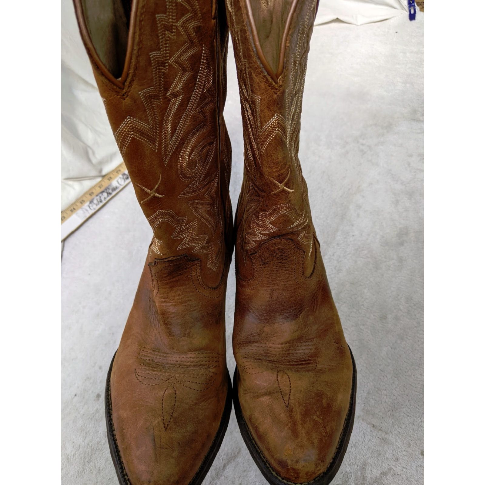 Twisted X Twisted X Boots Mens Adult 10.5D Brown Leather Western Cowboy Rodeo MWT0017 Mens Size US 11 / EU 44 - 5 Thumbnail