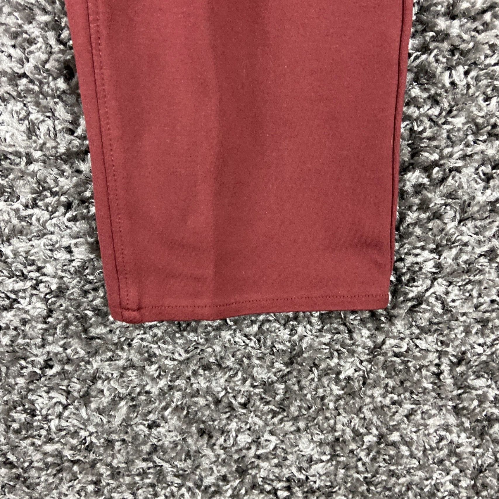 Calvin Klein CALVIN KLEIN Jeans Ankle Pants Red Women’s Regular Size 10 Size 32" / US 10 / IT 46 - 2 Thumbnail