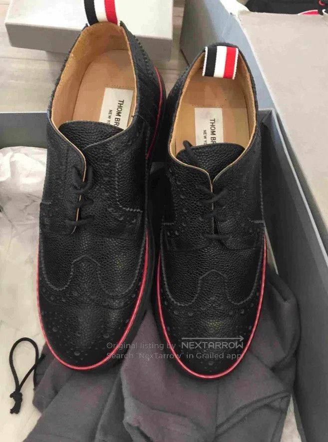 Thom Browne Thom Browne Leisure leather shoes Size US 6 / EU 39 - 9 Thumbnail