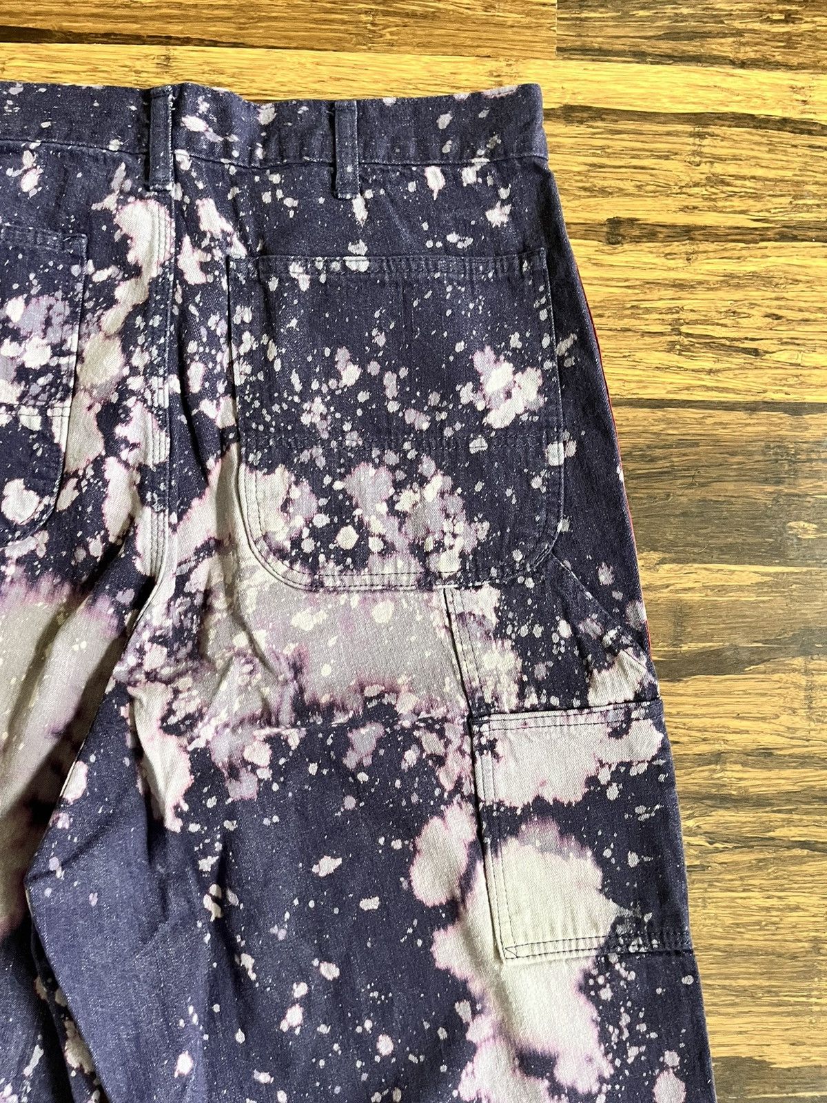 Nepenthes NEPENTHES PURPLE BLEACHED CARPENTER PANT Size US 34 / EU 50 - 6 Thumbnail