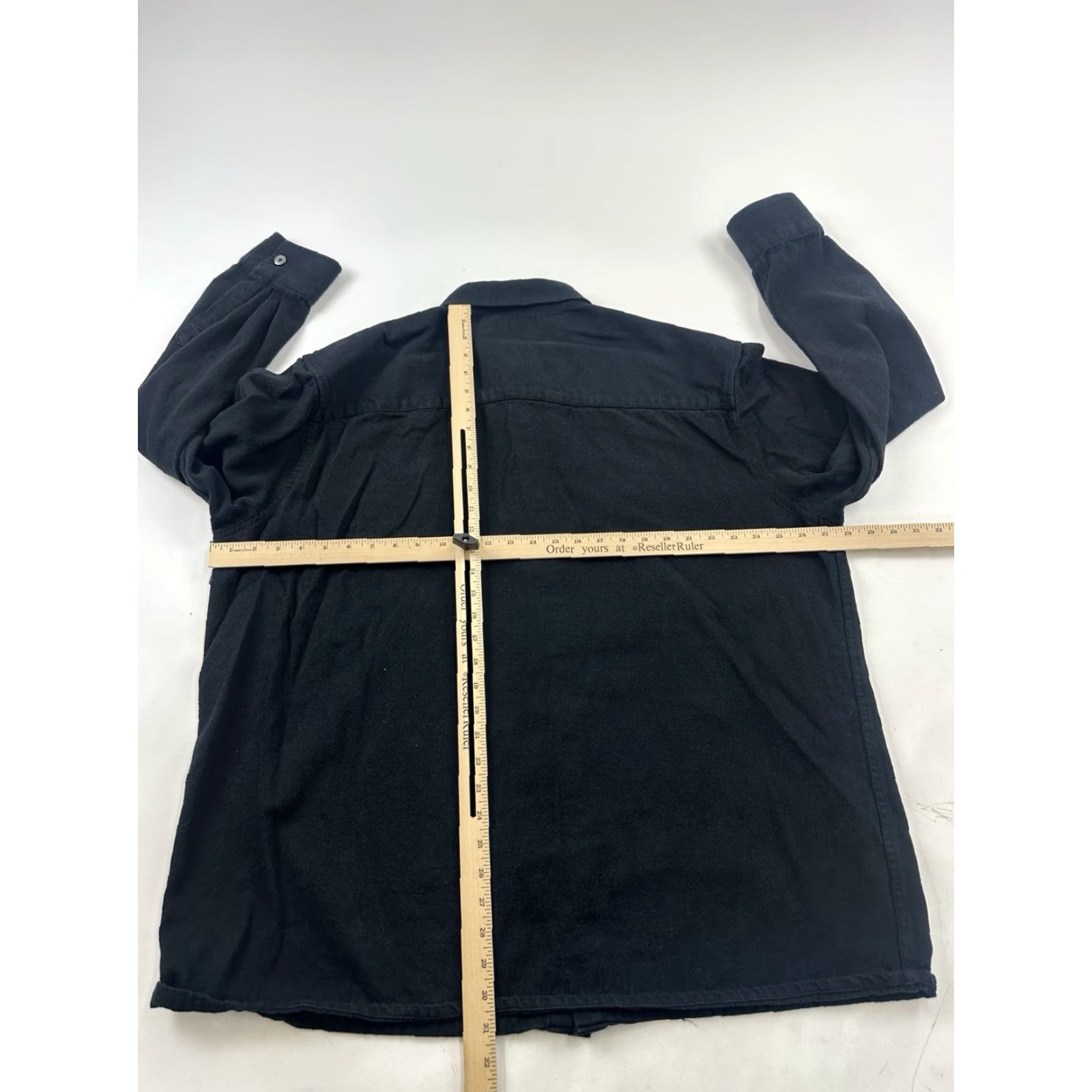 Vintage VINTAGE Johnny Bigg Shirt Mens XL Black Button Up Heavyweight Long Sleeve Size US XL / EU 56 / 4 - 5 Thumbnail