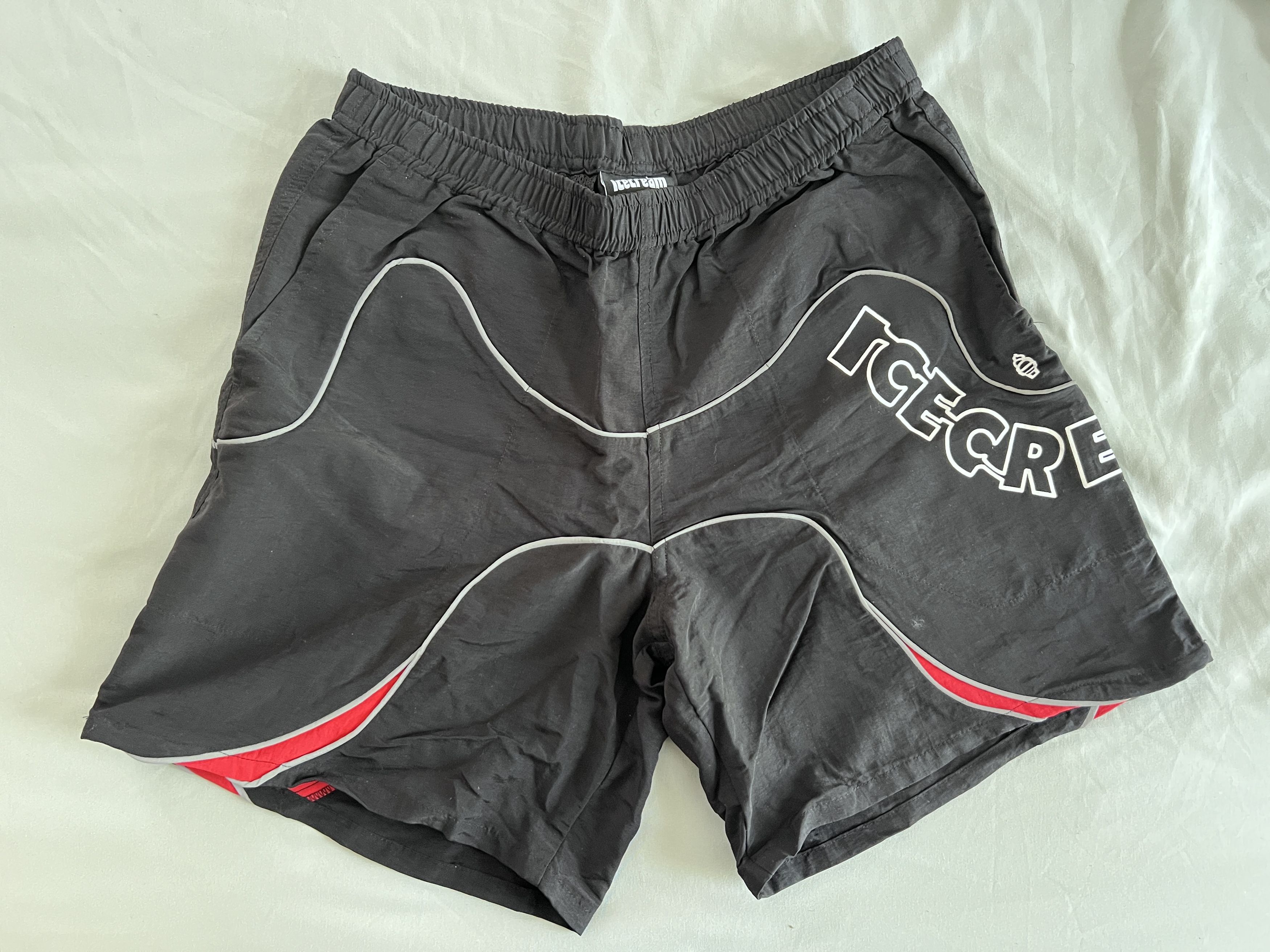 Icecream Ice Cream Men's Lime Nylon Shorts (Small) Size US 30 / EU 46 - 1 Thumbnail