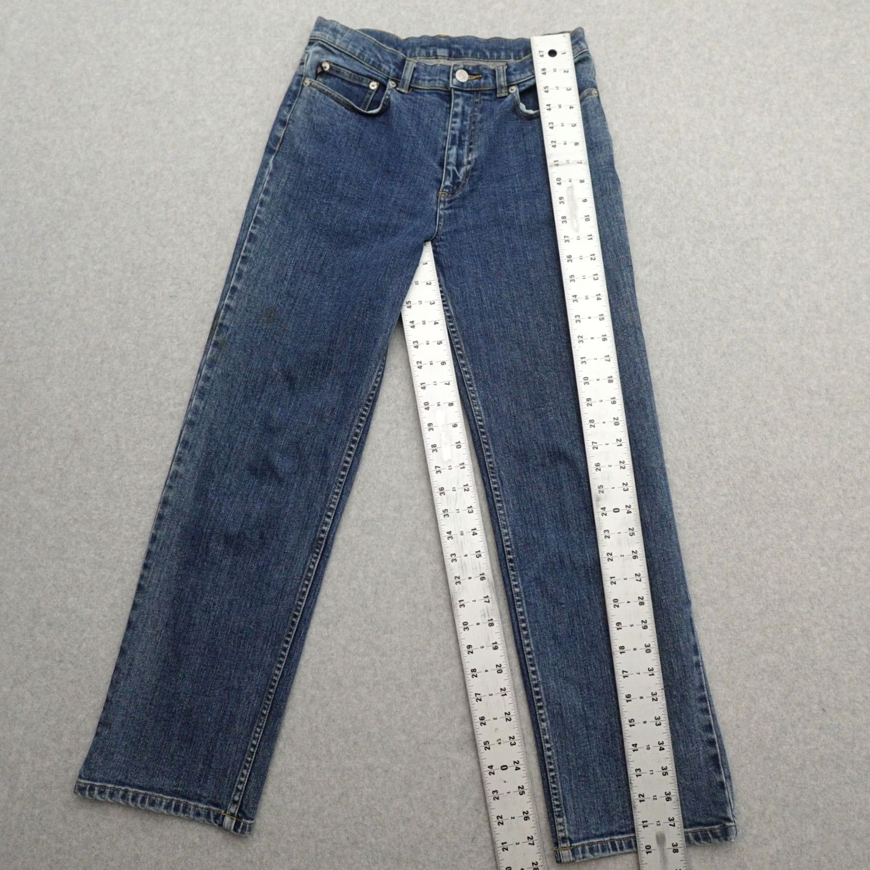 Ralph Lauren VINTAGE Ralph Lauren Polo Jeans Women’s 6X Blue Jeans P6 (6X28) Relaxed in Blue Size 40" / US 18 - 3 Thumbnail