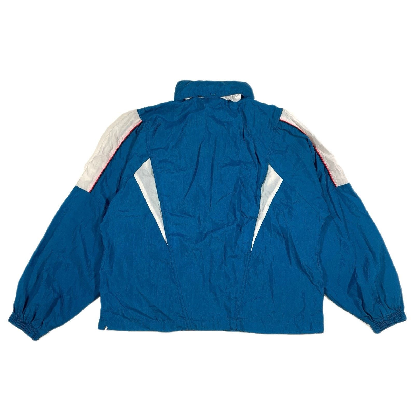 Reebok × Vintage REEBOK Vintage 90s Windbreaker Jacket Pullover Blue Small Size US S / EU 44-46 / 1 - 7 Thumbnail
