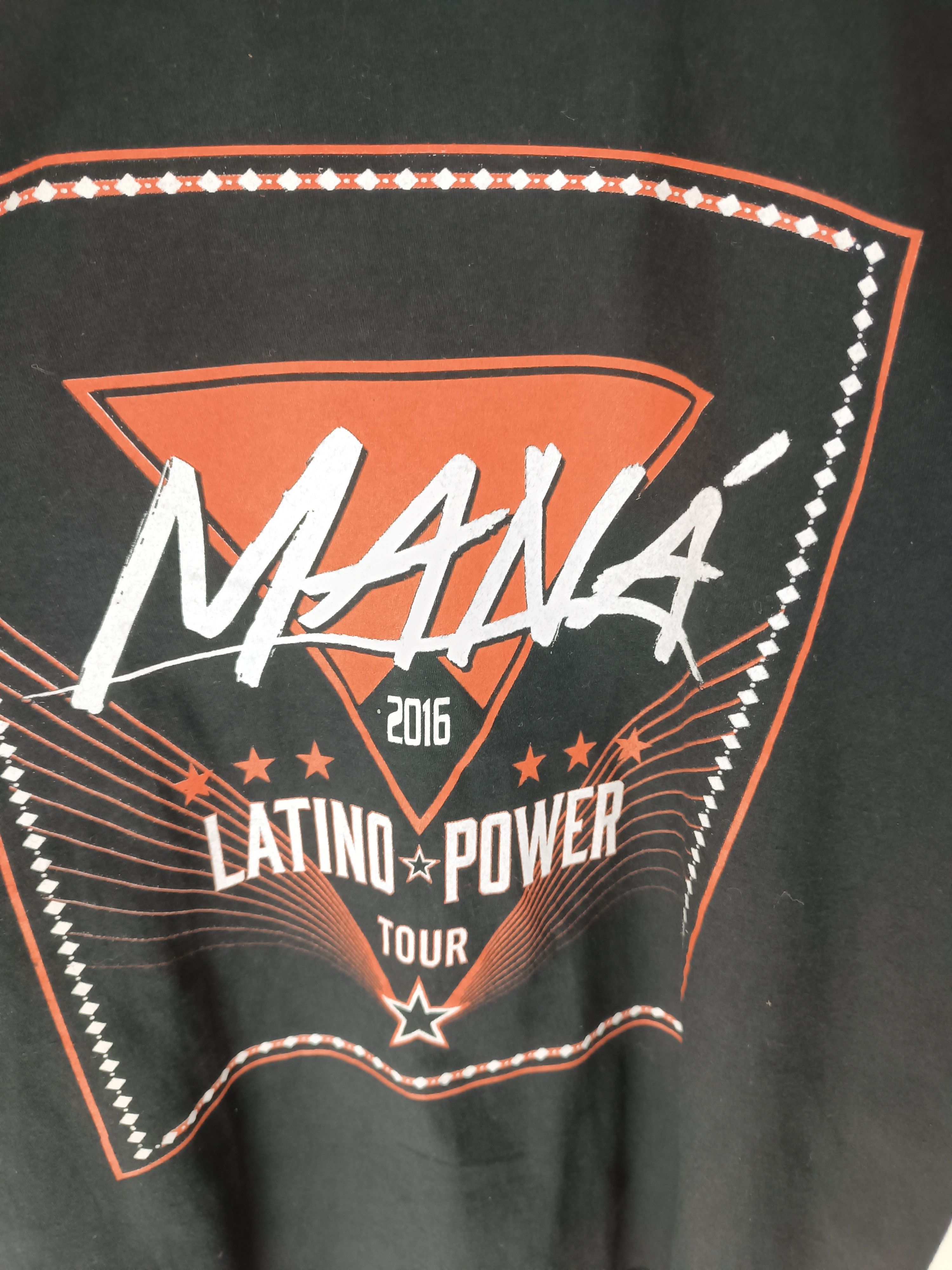Band Tees VINTAGE MANA LATINO POWER 2016 TOUR TEE rata blanca caifanes Size US L / EU 52-54 / 3 - 9 Thumbnail