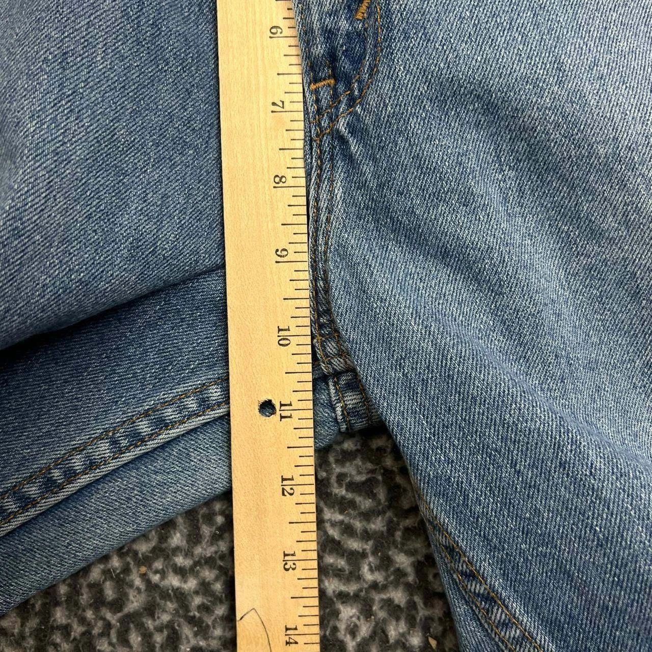 Levi's Vintage Levi's 505 Jeans 14 Low Rise Denim Cotton 33x28 Size 33" - 5 Thumbnail
