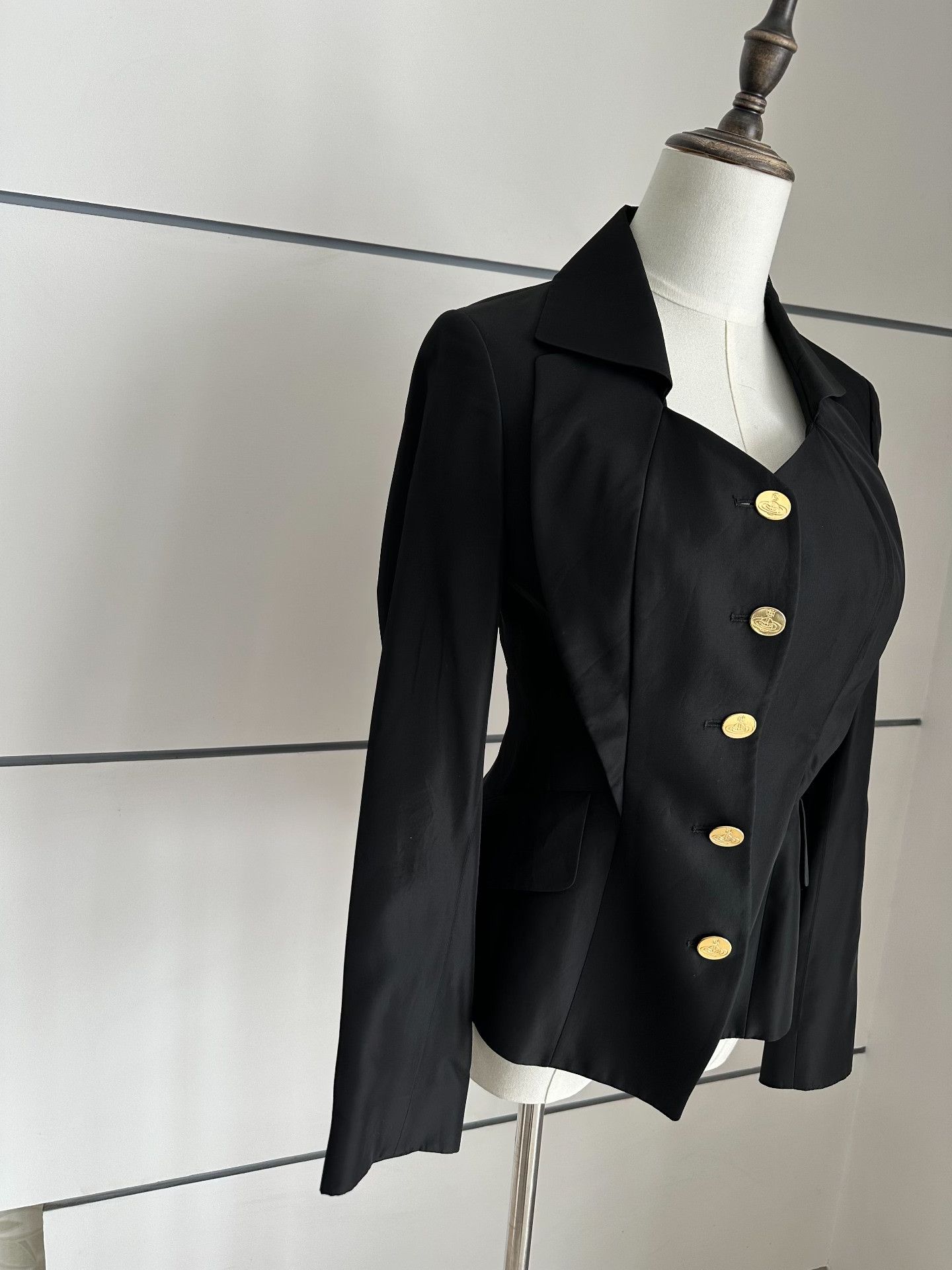 Vivienne Westwood VIVIENNE WESTWOOD size 40 Early-style buttoned suit jacket| Size XL / US 12-14 / IT 48-50 - 5 Thumbnail