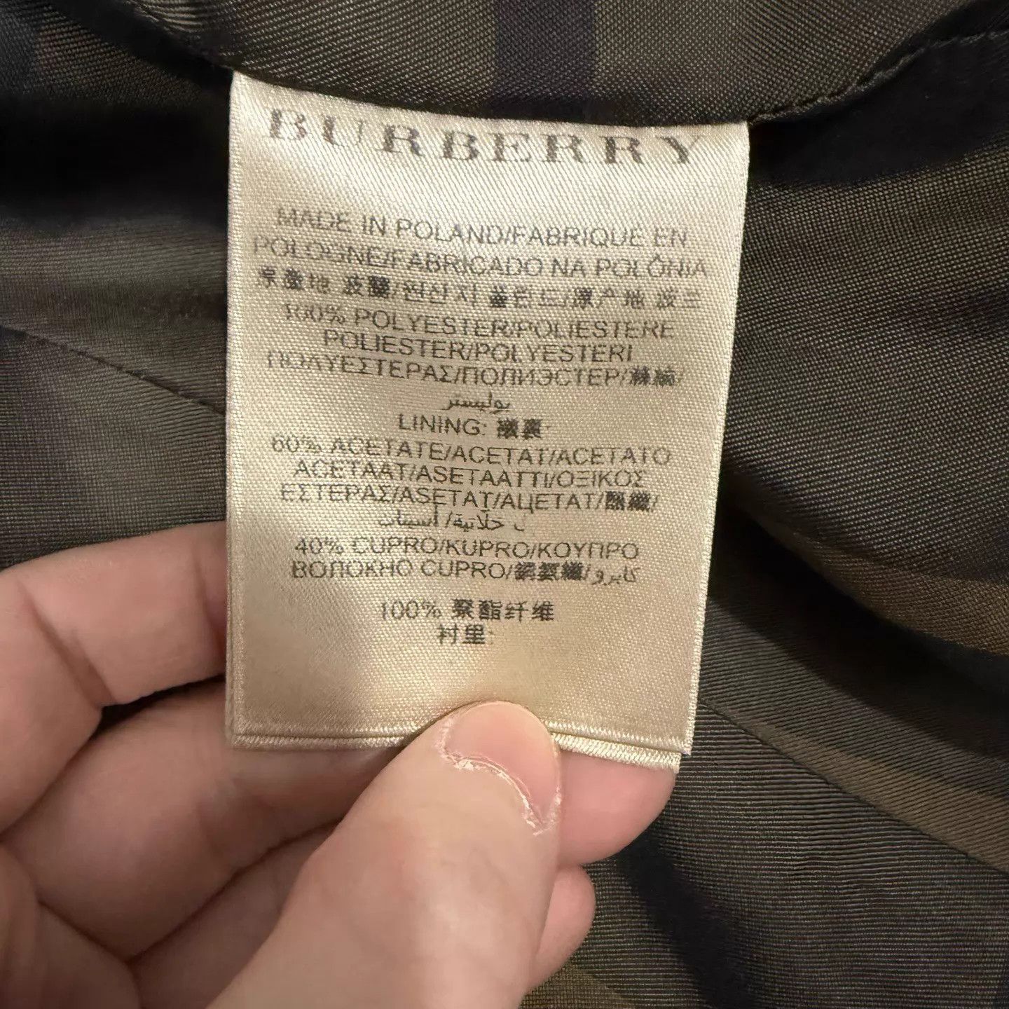 Burberry Burberry Trench Coat Olive Green UK10 99New Size M / US 6-8 / IT 42-44 - 5 Thumbnail
