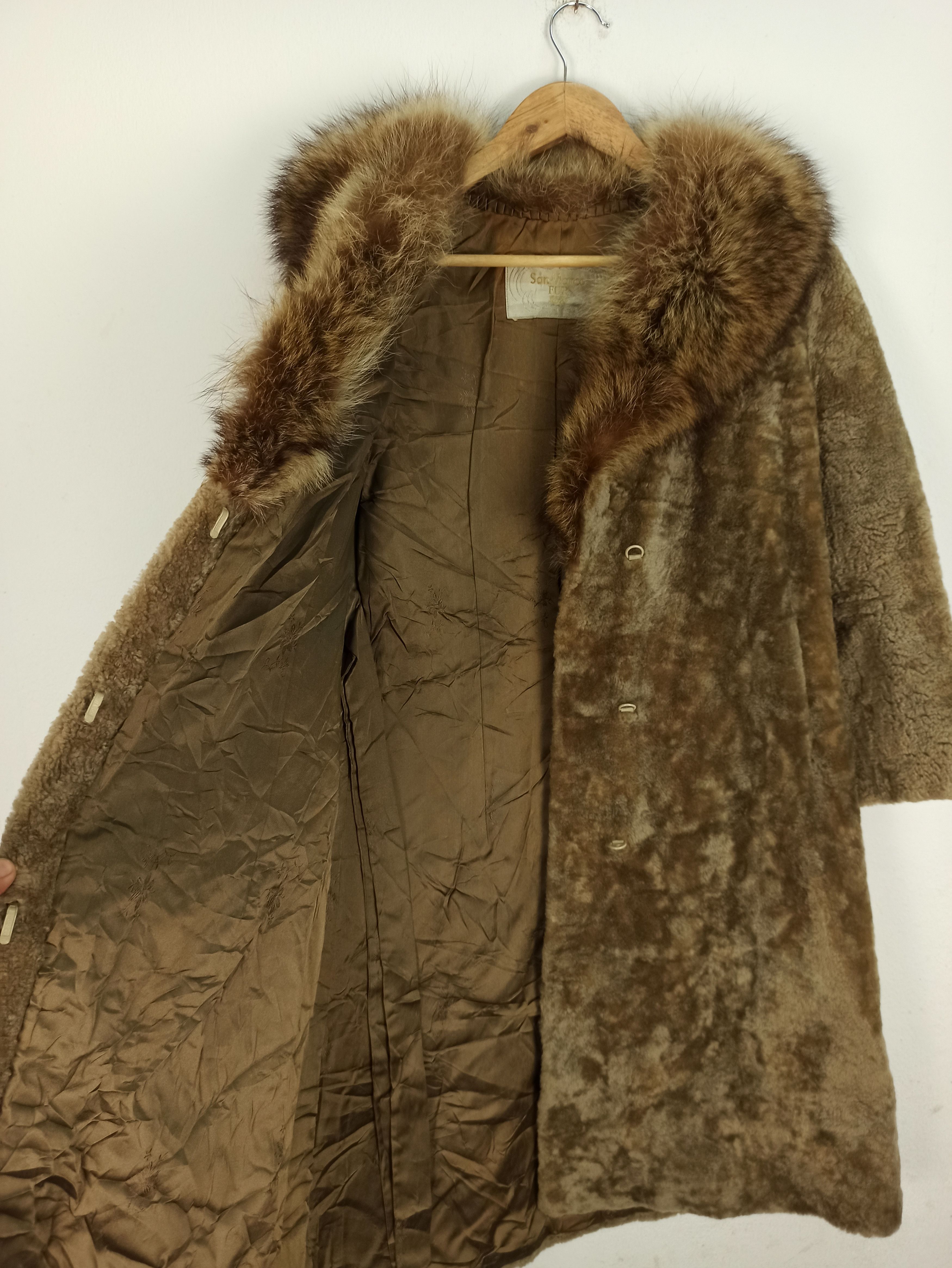 Japanese Brand Vintage San Marco Fur Winter Jacket Luxury Size S / US 4 / IT 40 - 7 Thumbnail