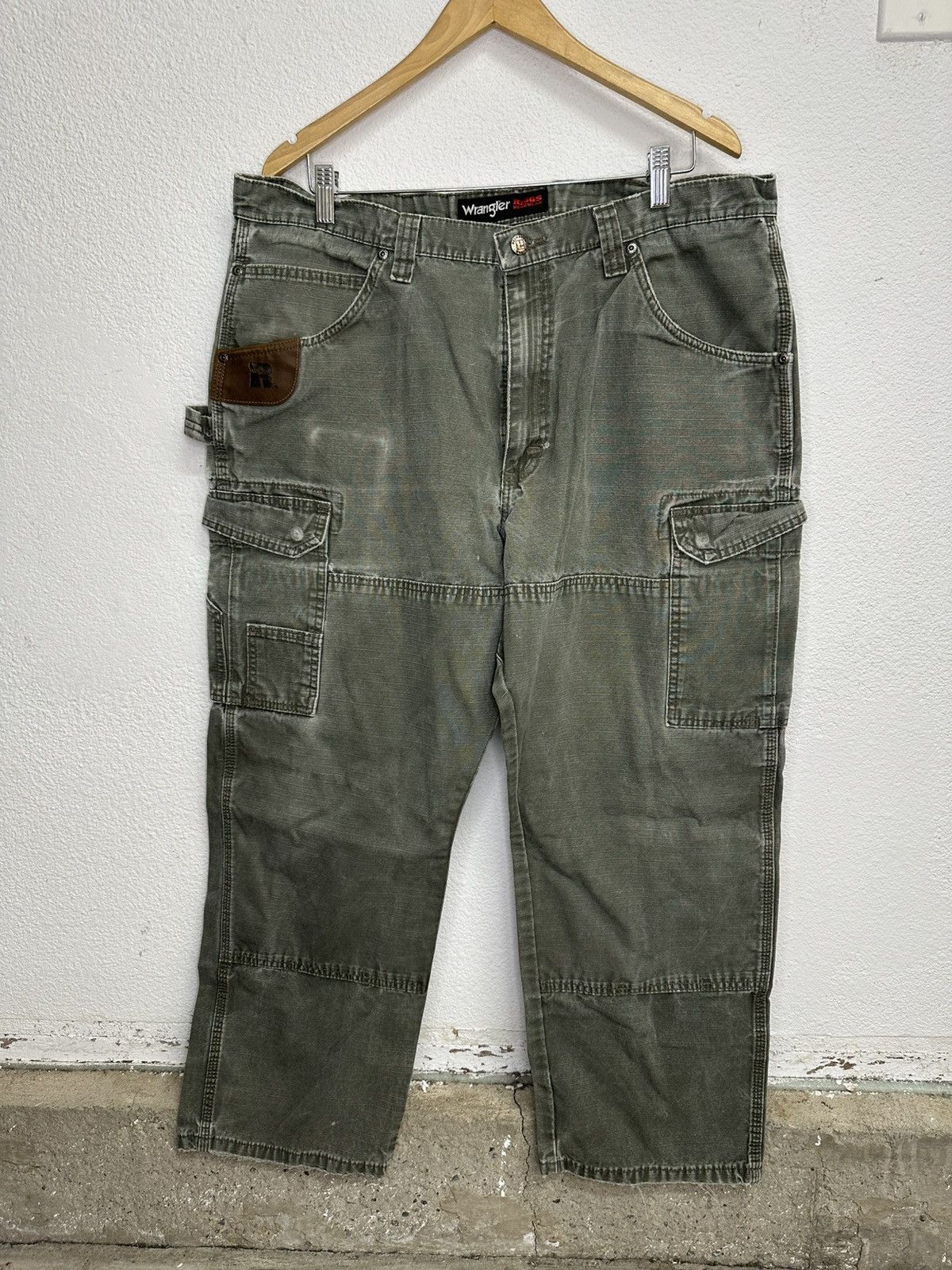 Wrangler Wrangler Riggs Faded Pants Size US 38 / EU 54 - 1 Thumbnail