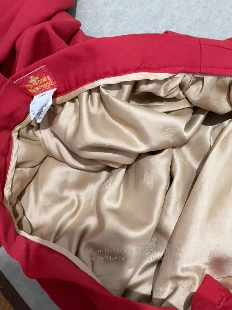 Vivienne Westwood Vivienne Westwood 90's rare red dress Size 25" / US 0 / IT 36 - 8 Thumbnail
