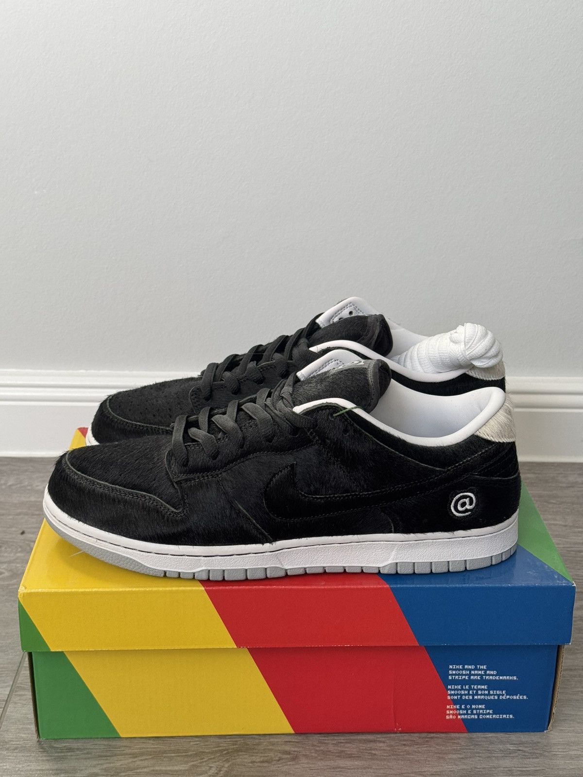 Nike Nike SB Dunk Low Medicom Toy BE@ARBRICK Size US 11.5 / EU 44-45 - 2 Thumbnail