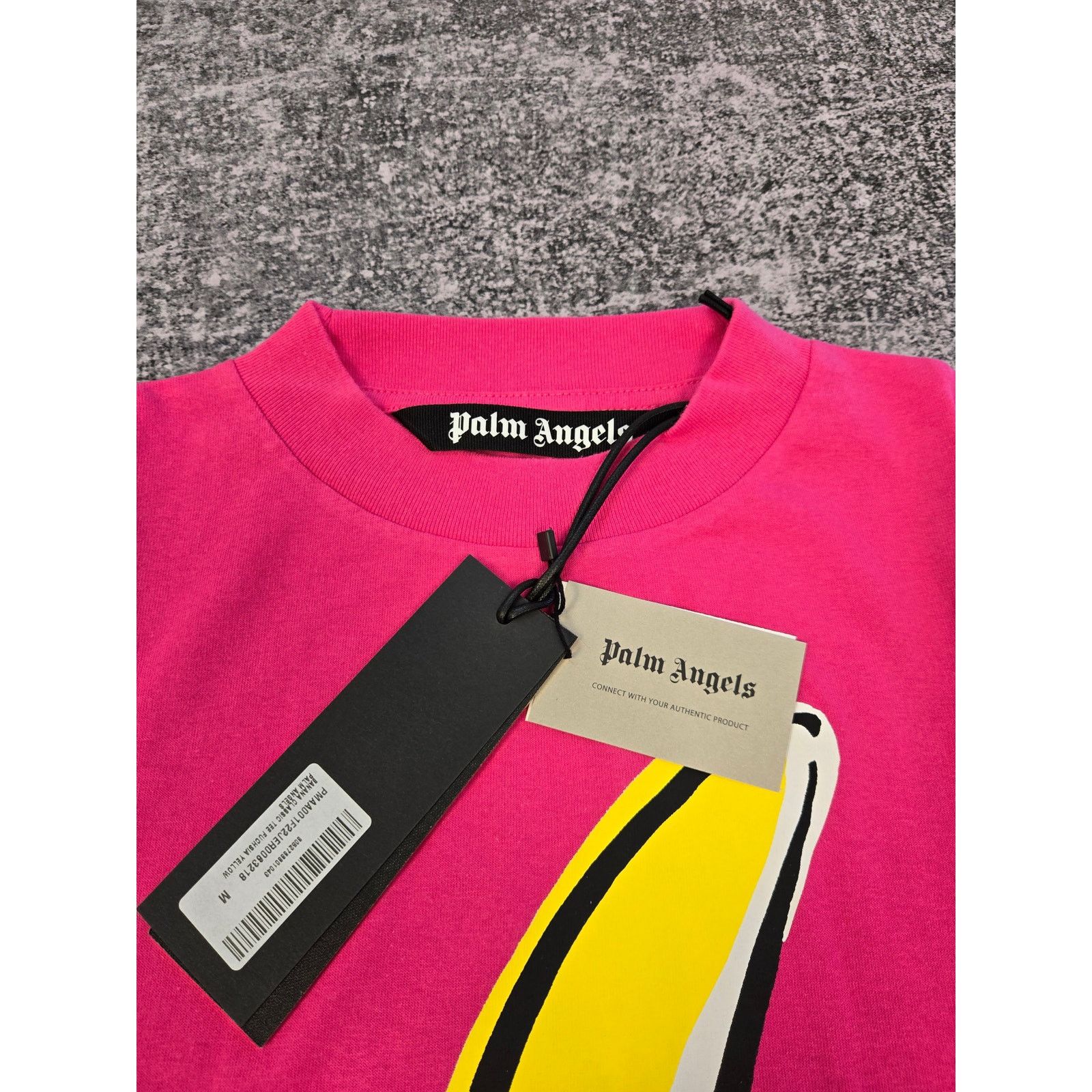Palm Angels Palm Angels Leopard Banana Classic Pink Tee Size Medium NWT Size US M / EU 48-50 / 2 - 3 Thumbnail