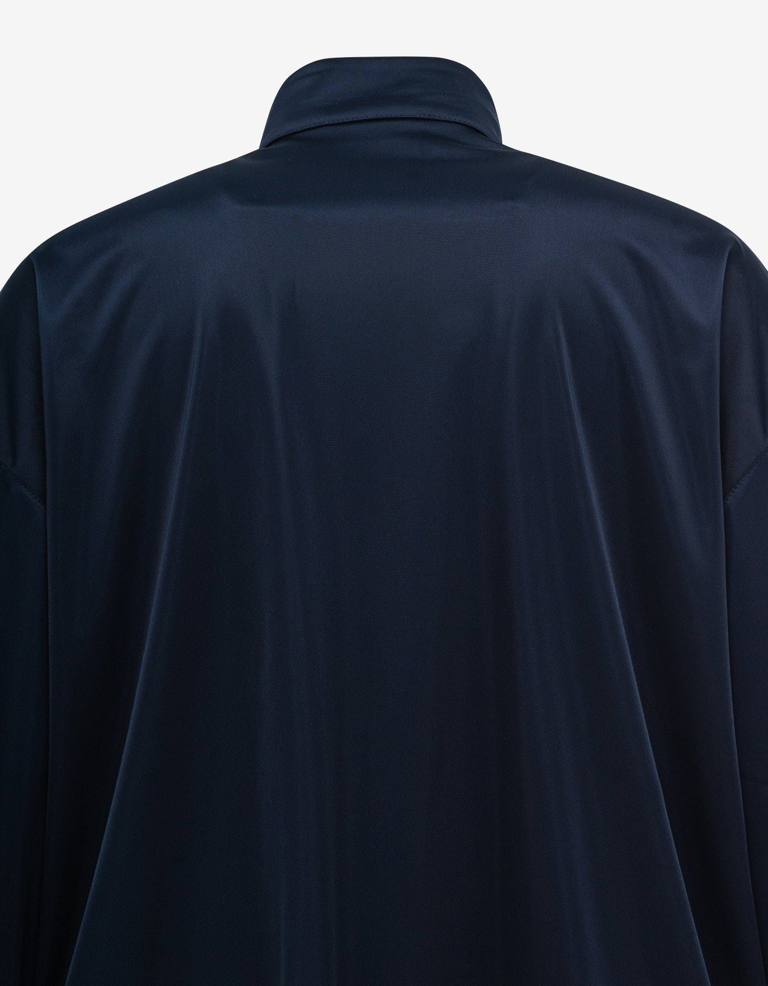 Balenciaga Balenciaga Navy Blue High Sheen Oversized Tracksuit Jacket Size US S / EU 44-46 / 1 - 6 Thumbnail