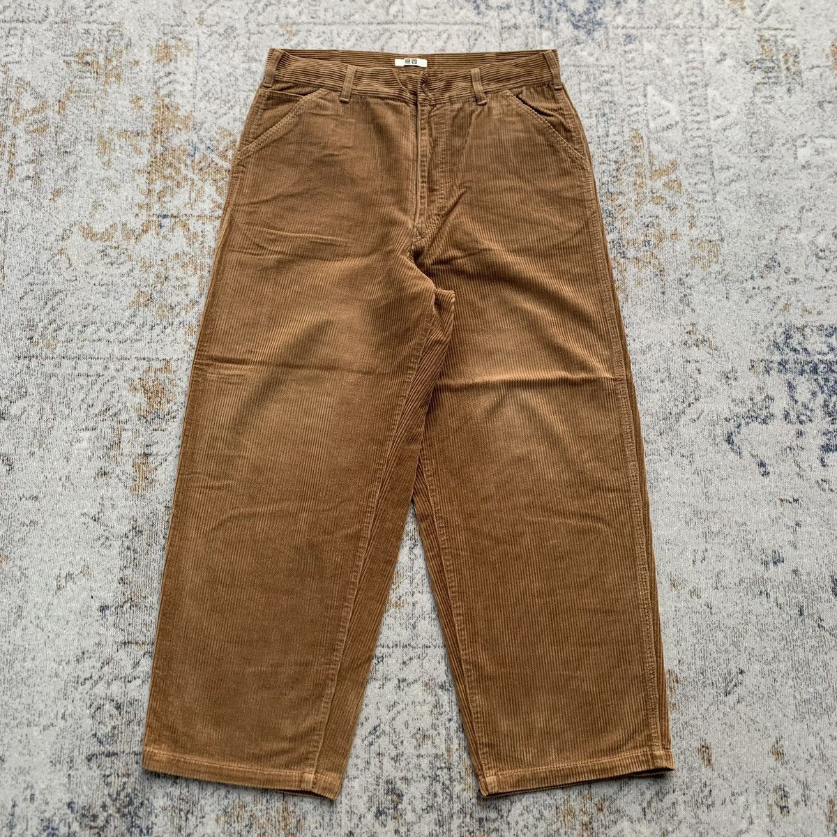 Christophe Lemaire Lemaire Carpenter Corduroy Uniqlo U Wide Pants Size US 34 / EU 50 - 1 Thumbnail