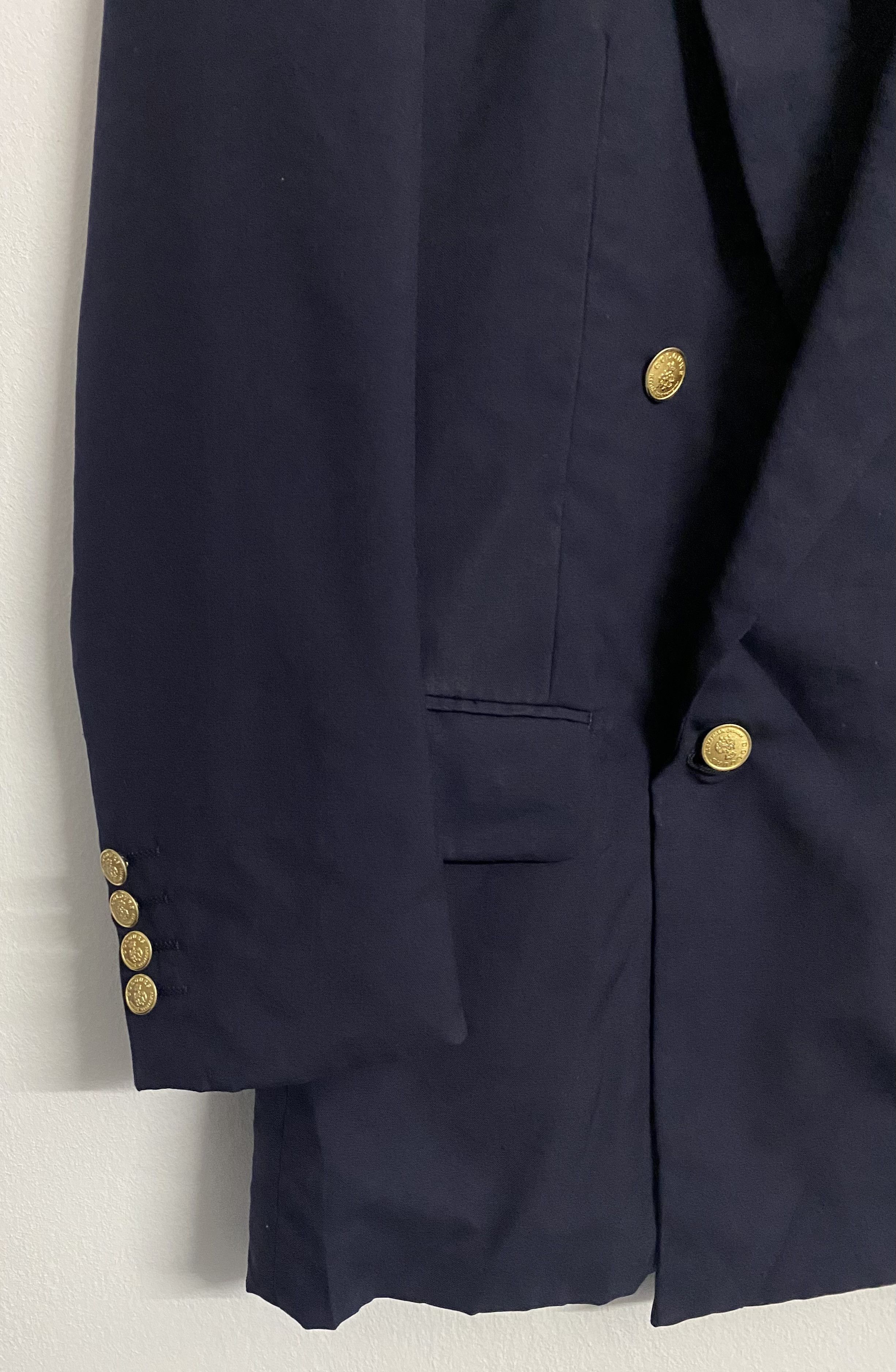 Alexander Julian Colour Alexender Julian Inky Blue DB Blazer Size 50R - 5 Thumbnail