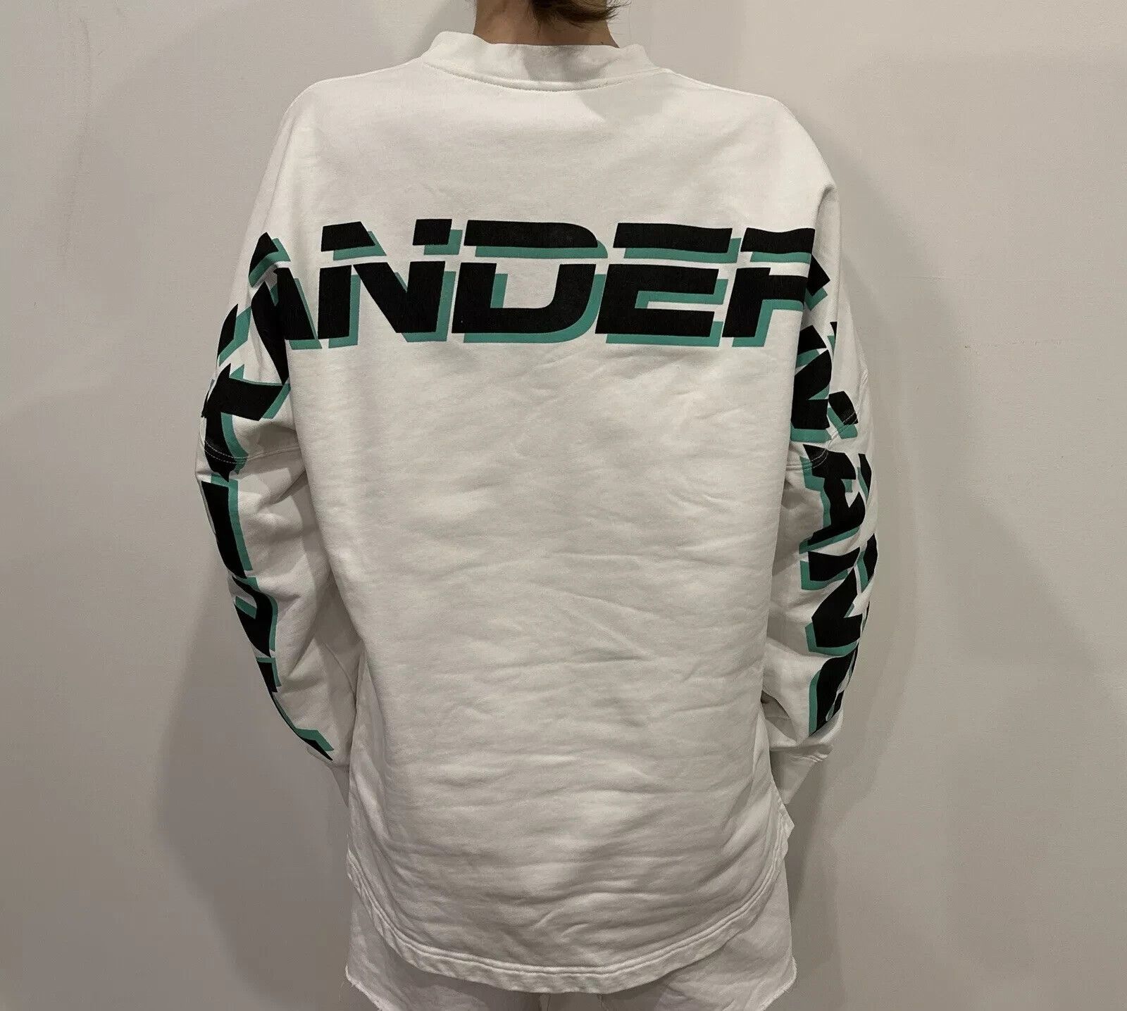 Alexander Wang T Alexander Wang Cotton Sweatshirt Back Logo White Size S Size S / US 4 / IT 40 - 5 Thumbnail