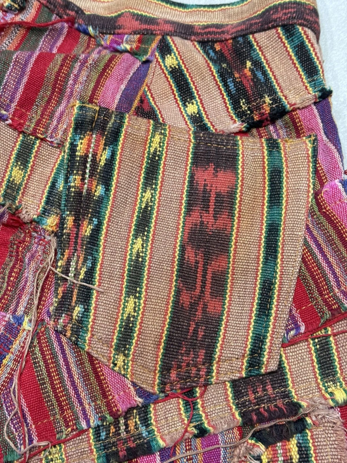 Junya Watanabe 2004 Junya Watanabe crazy patchwork navajo pants Size US 33 - 5 Thumbnail