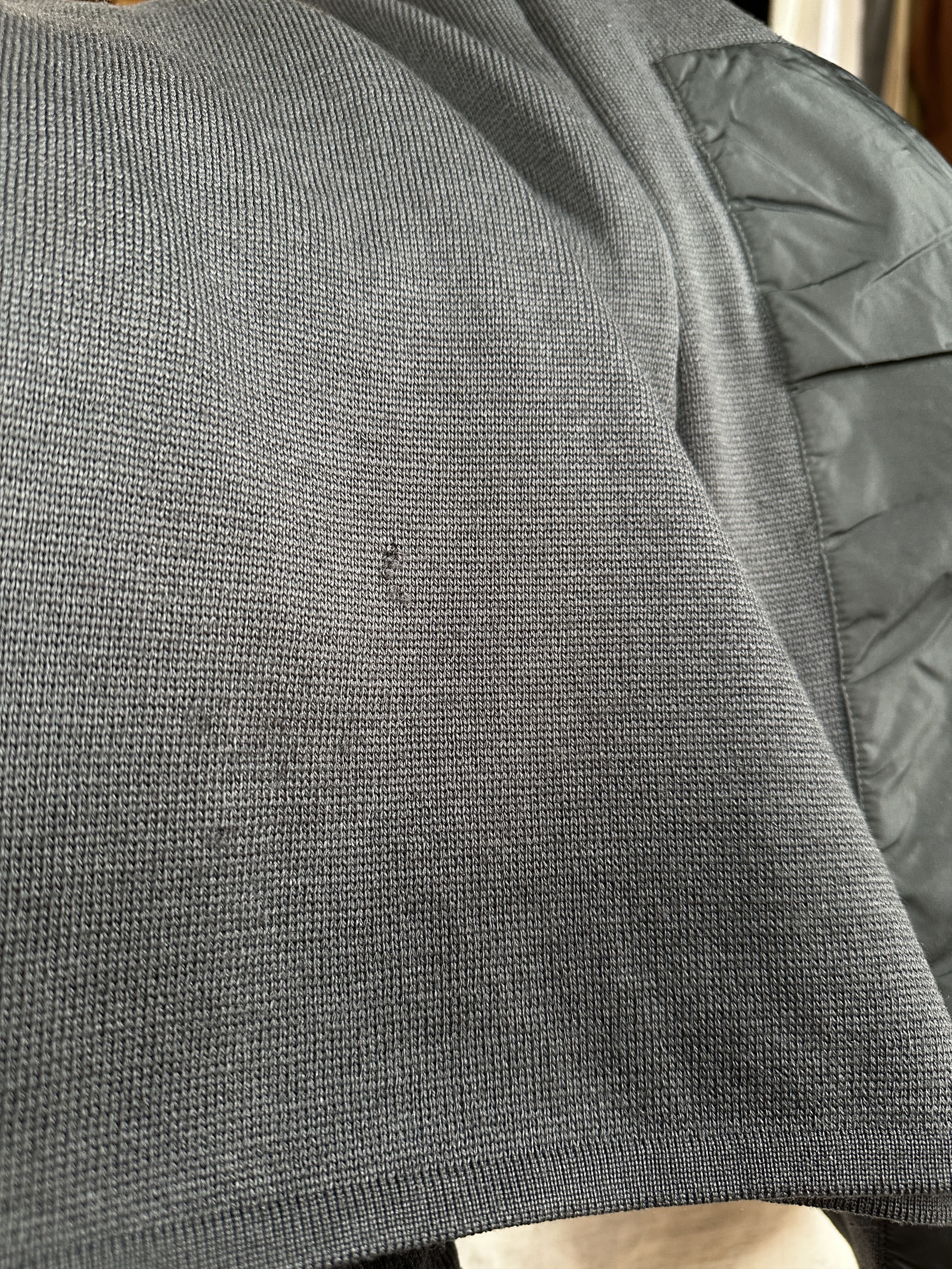 Prada Vintage 2000s Prada Wool Quarter Zip Sweater Size US L / EU 52-54 / 3 - 4 Thumbnail