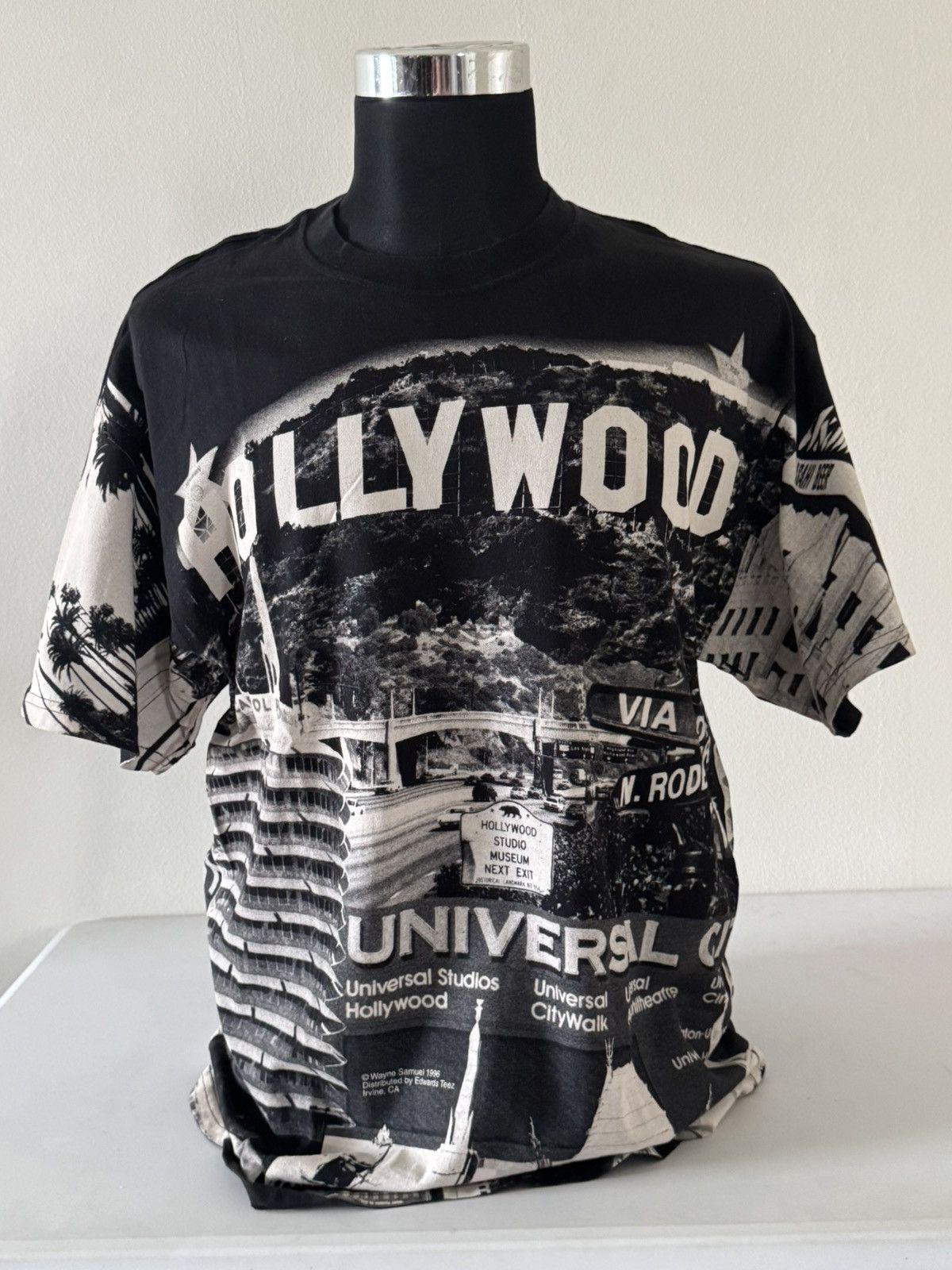 Vintage OVP Hollywood Tshirt Size US XL / EU 56 / 4 - 1 Thumbnail
