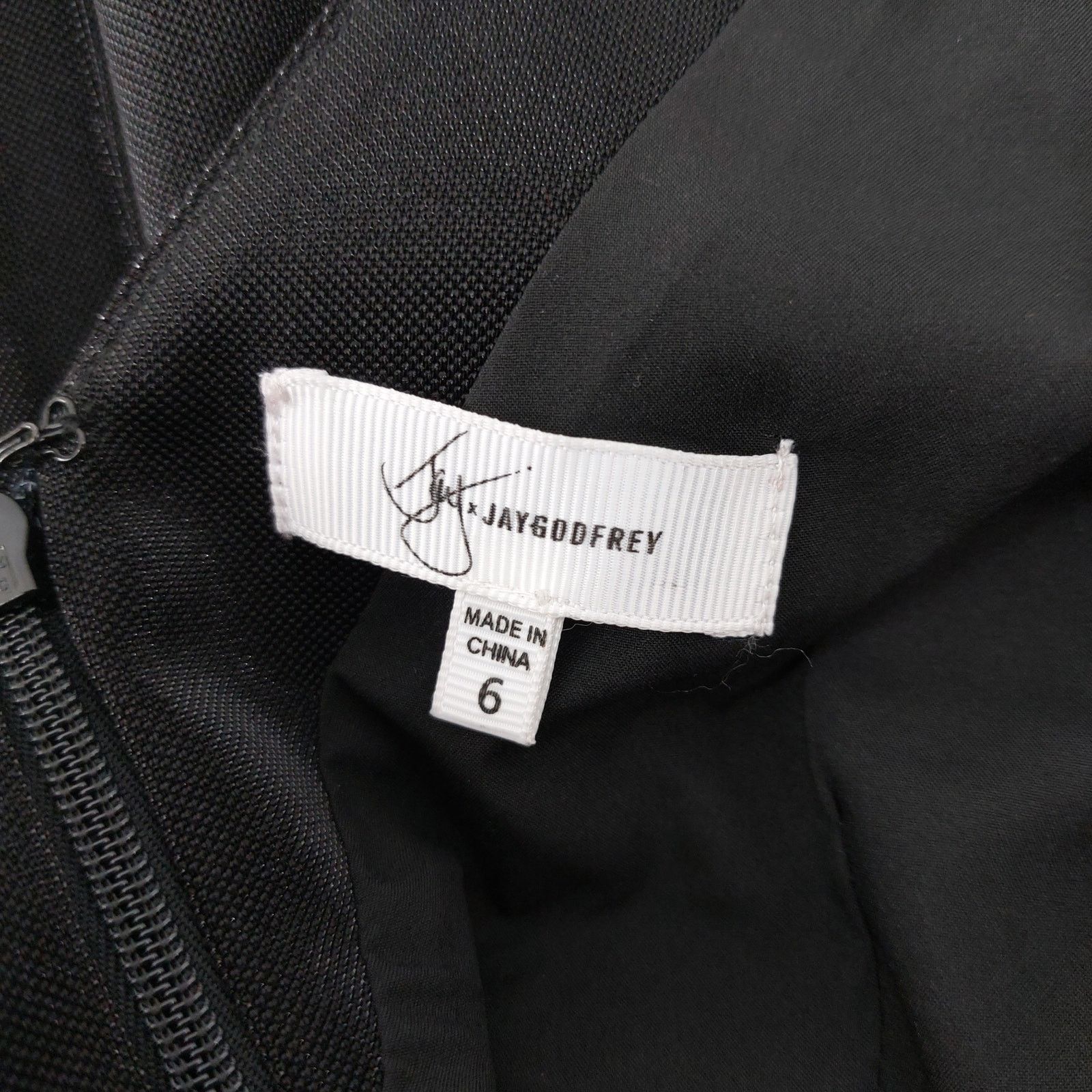 Other Jay x Jay Godfrey Little Cocktail Black Dress Size 6 Ruffles Size M / US 6-8 / IT 42-44 - 5 Thumbnail