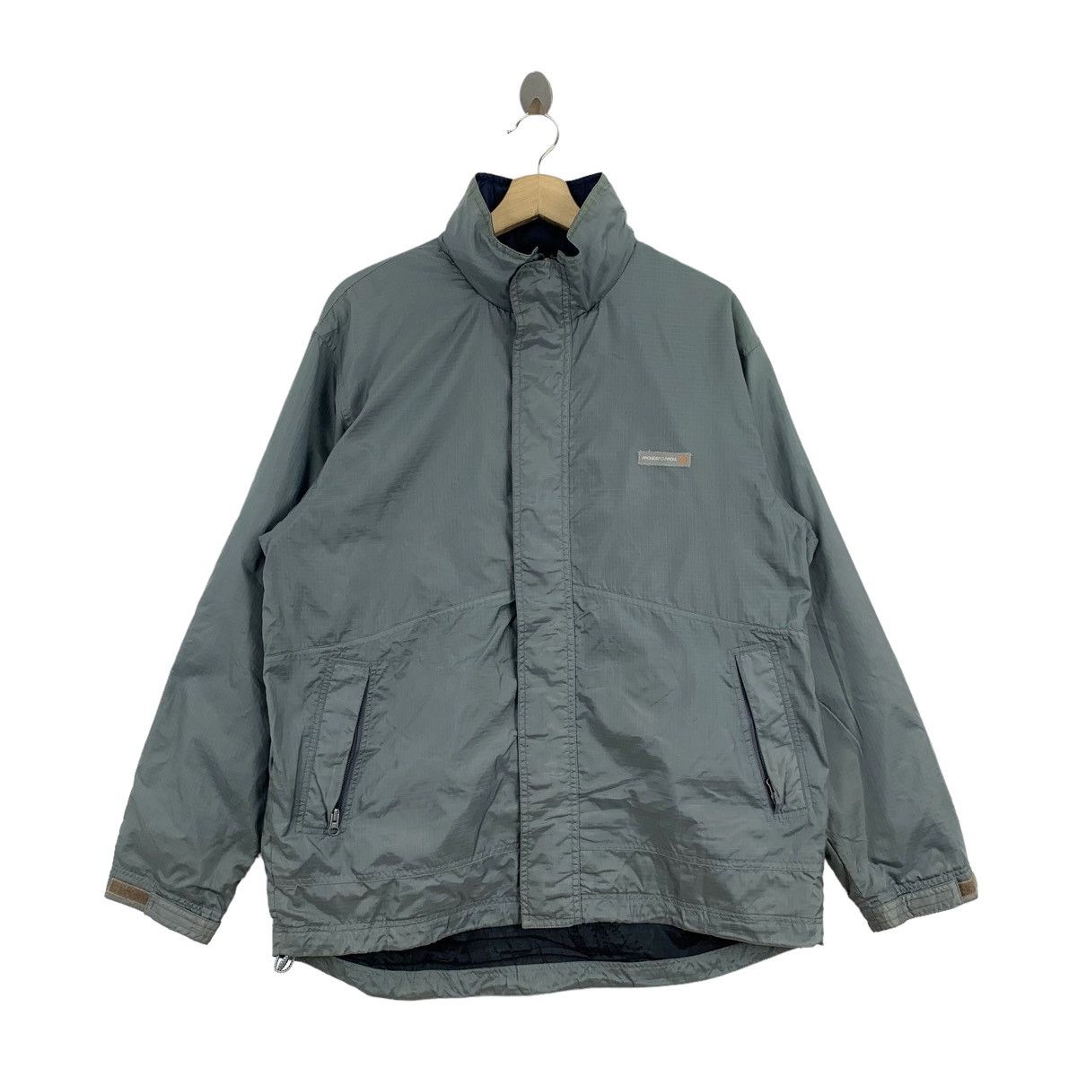 Vintage Vintage ROSSIGNOL Motorsport Racing Zipper Windbreaker Size US L / EU 52-54 / 3 - 1 Thumbnail