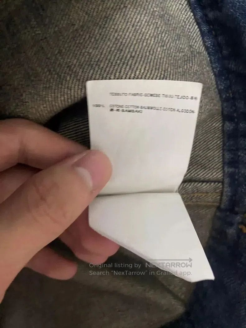 Saint Laurent Paris Saint Laurent Washed Denim Jacket. Size US S / EU 44-46 / 1 - 4 Thumbnail