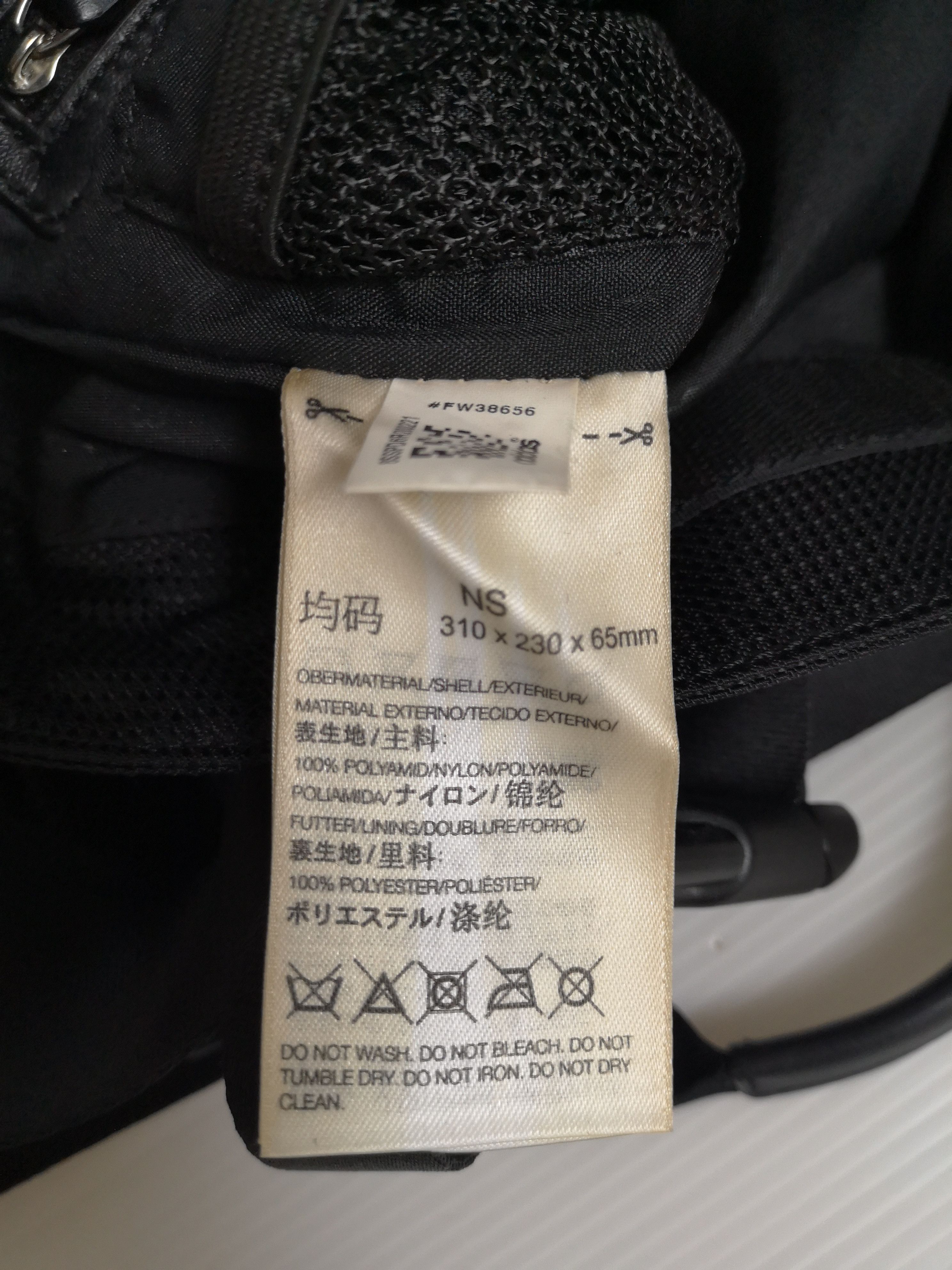 Adidas × Y-3 × Yohji Yamamoto Y-3 By Yohji Yamamoto x Adidas Black Crossbody Tote Bag Size ONE SIZE - 5 Thumbnail