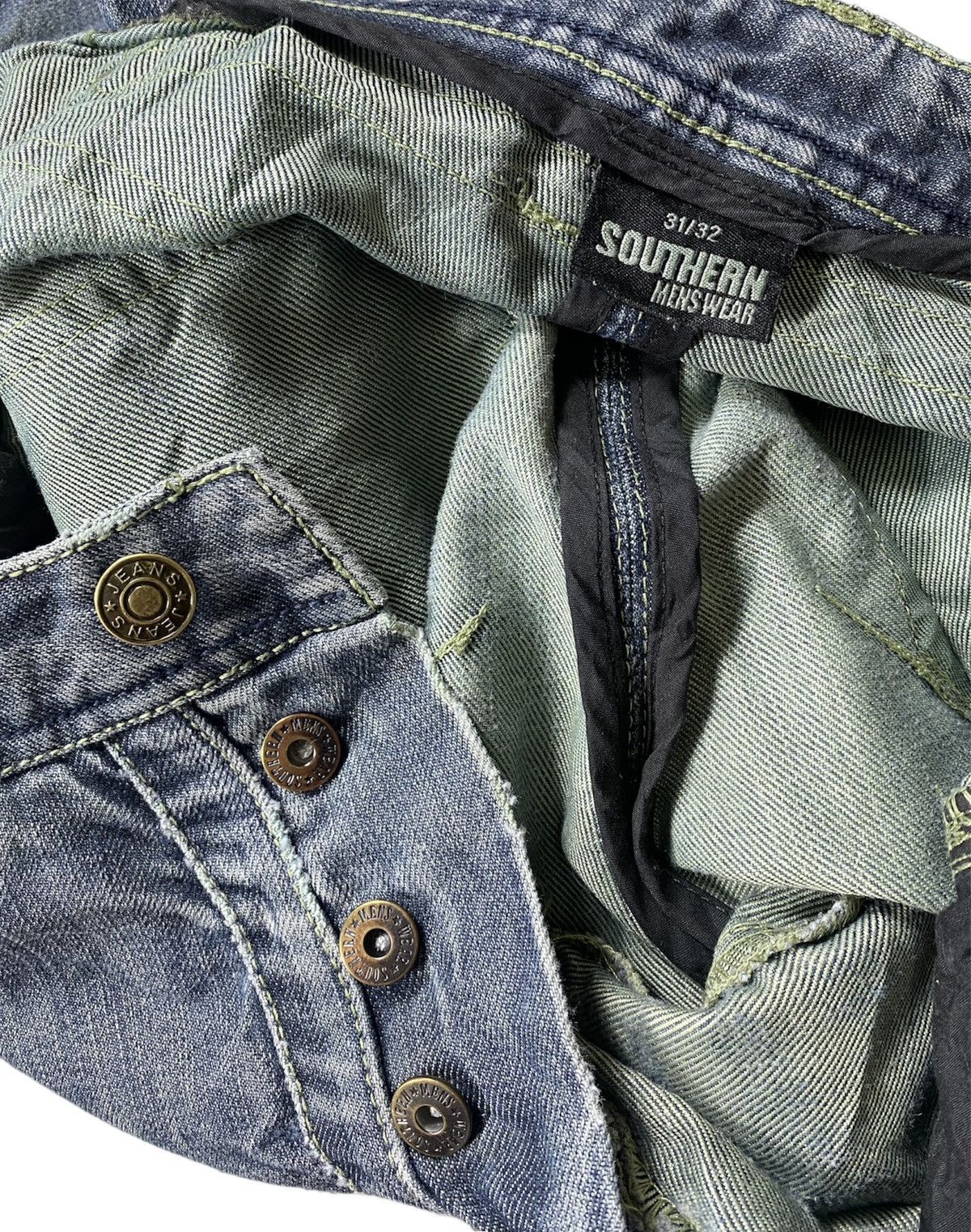Japanese Brand Biker Pant Style By Southern Jeans Size US 32 / EU 48 - 9 Thumbnail