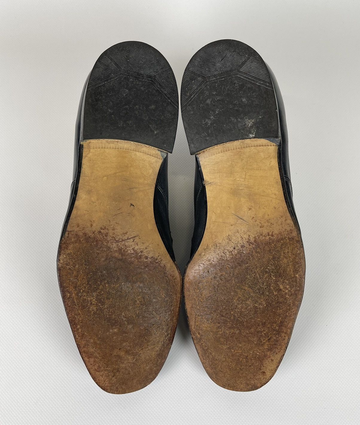 Loake Loake England Slip On Loafers Casual Leather Shoes Grey Size US 9.5 / EU 42-43 - 11 Thumbnail