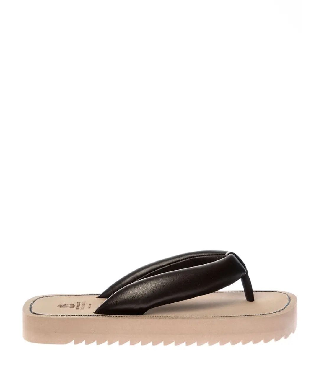 Brunello Cucinelli o1y0725 Leather Slippers in Dark Brown Size US 7 / IT 37 - 1 Thumbnail