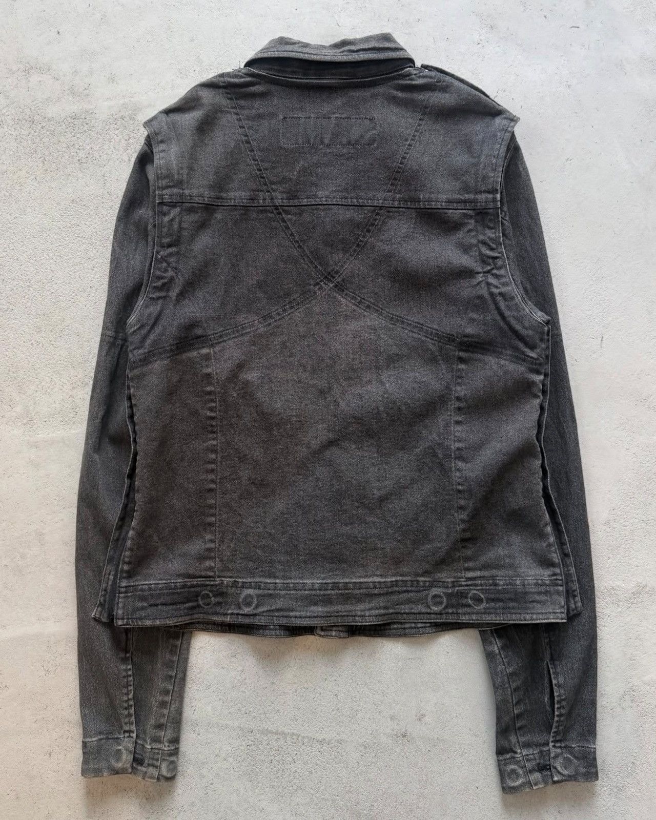 Undercover SS1999 UNDERCOVER "Relief" Small Parts Denim Trucker Jacket Size US S / EU 44-46 / 1 - 5 Thumbnail