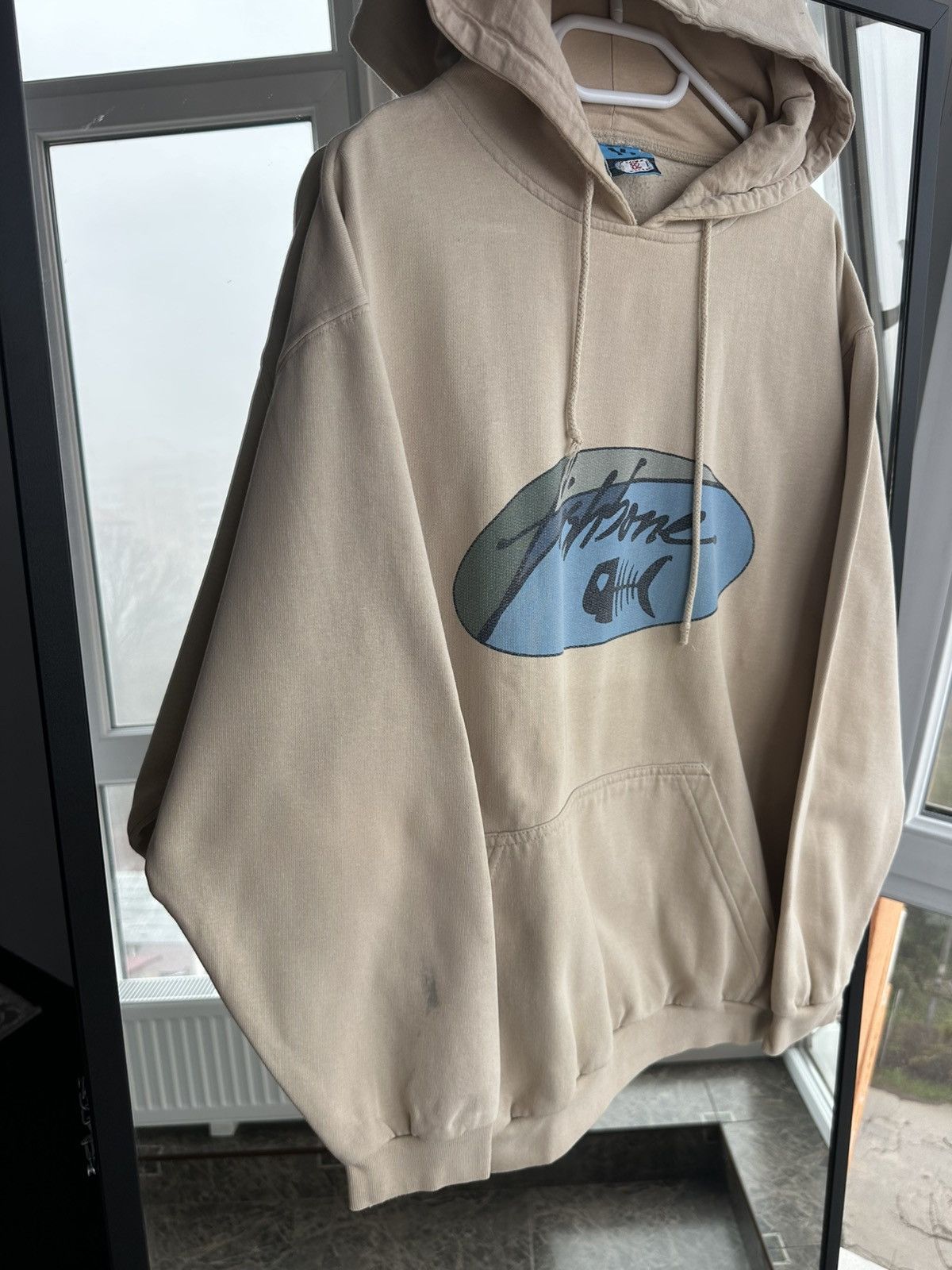 Other Vintage Fishbone Streetwear 90s Beige Hoodie Sz M Size US M / EU 48-50 / 2 - 5 Thumbnail