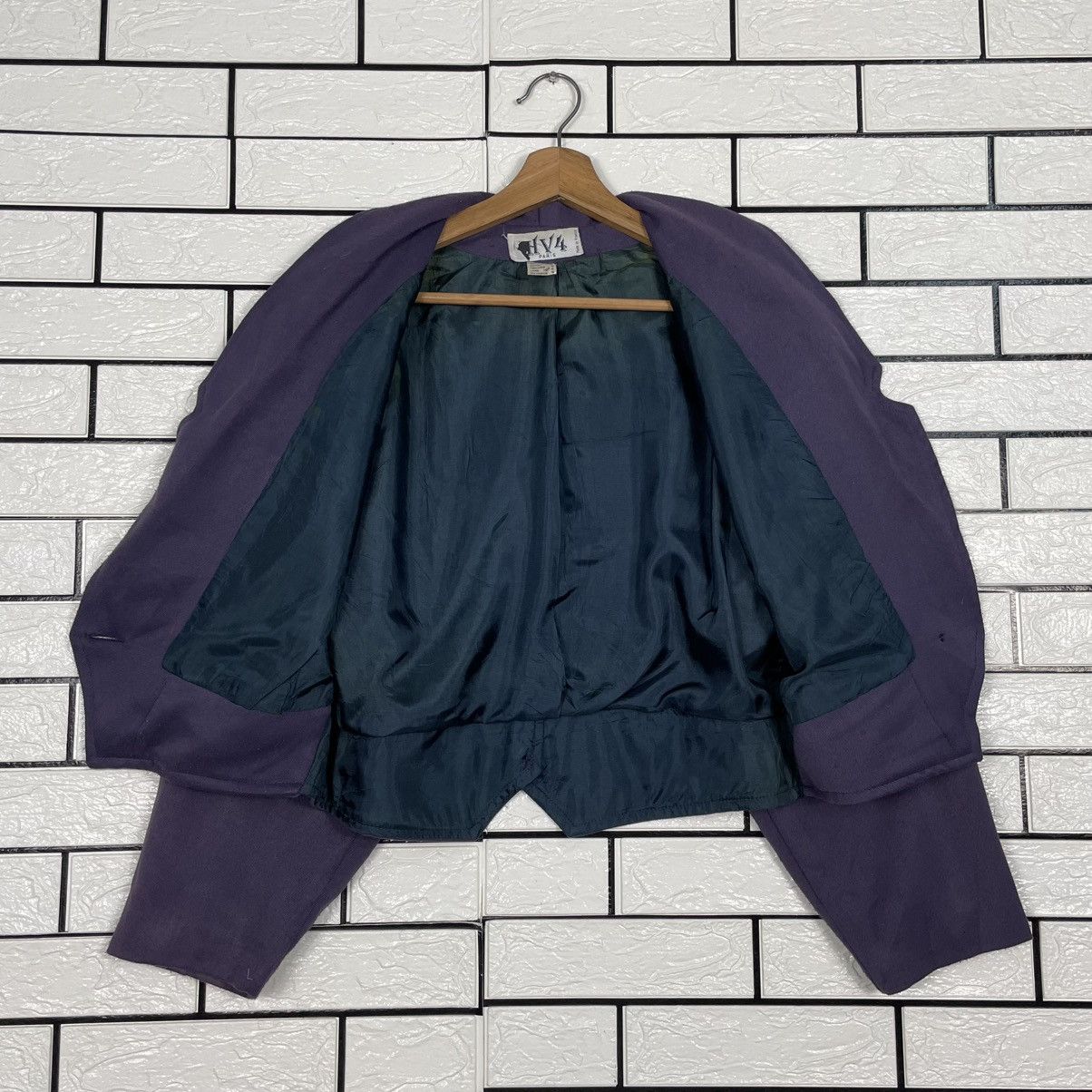 Other Made In France HV4 Women Crop Jacket Size M / US 6-8 / IT 42-44 - 12 Thumbnail