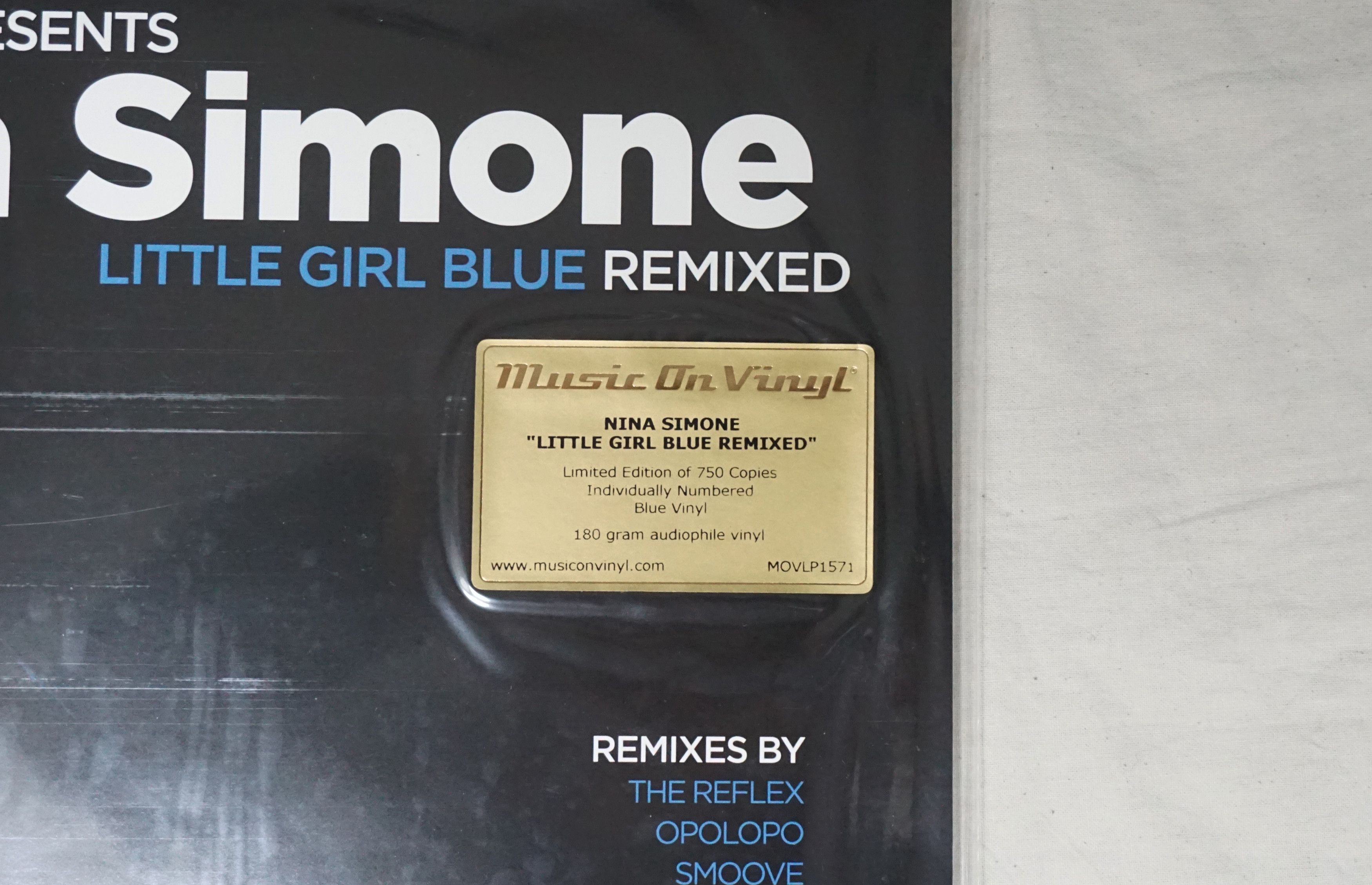 Vintage 2015 Nina Simone "Little Girl Blue (Remixed)" Vinyl, Ltd 750 Size ONE SIZE - 2 Thumbnail