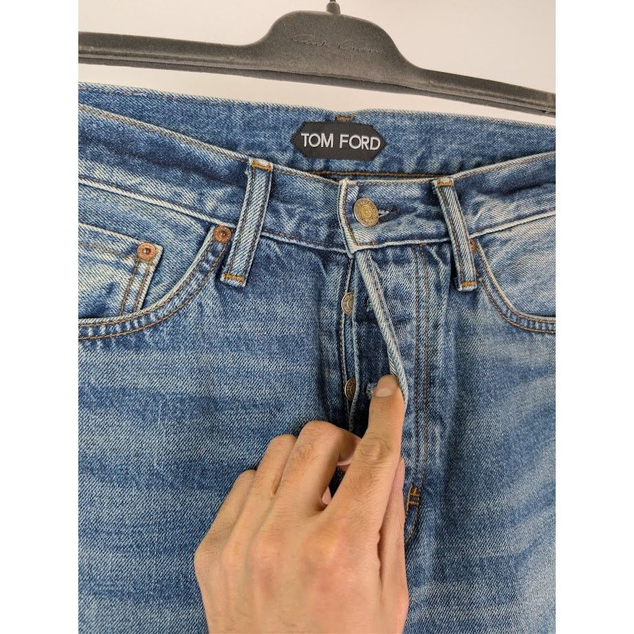 Tom Ford o1rshd1 Denim Jeans in Blue Size US 30 / EU 46 - 8 Thumbnail