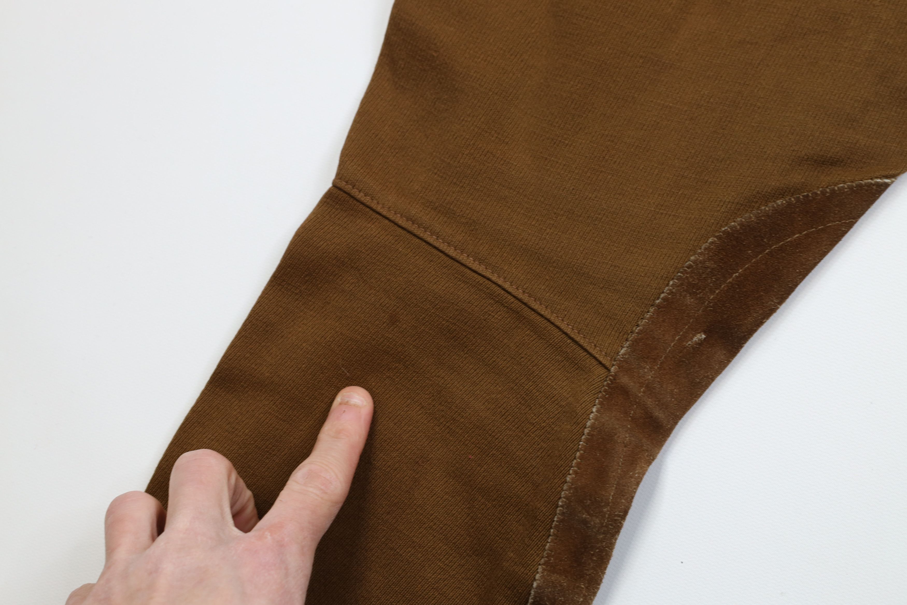 Vintage Vintage 20s 30s Suede Leather Horse Riding Pants Breeches Size 25" / US 0 / IT 36 - 15 Thumbnail