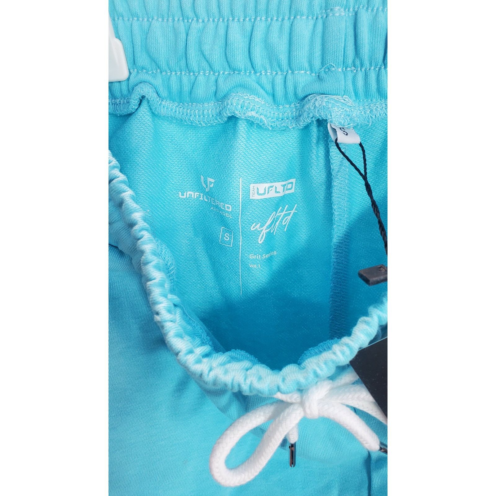 unfil Unfiltered Blue Cotton Shorts Drawstring Small Size 27" / US 4 / IT 40 - 5 Thumbnail