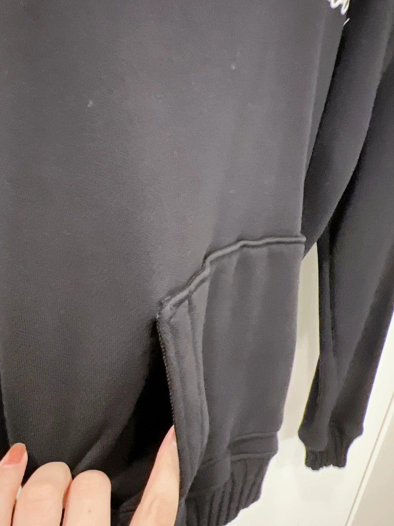 Amiri Amiri Black love's heart-shaped embroidered hooded sweatshi Size US S / EU 44-46 / 1 - 5 Thumbnail