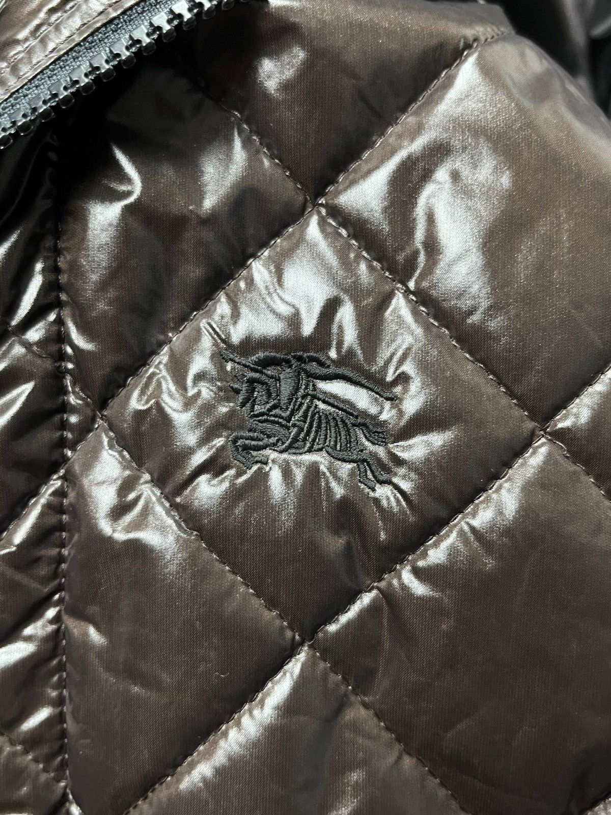 Burberry 00’ Japanese Burberry fur puffer jacket Size US L / EU 52-54 / 3 - 9 Thumbnail