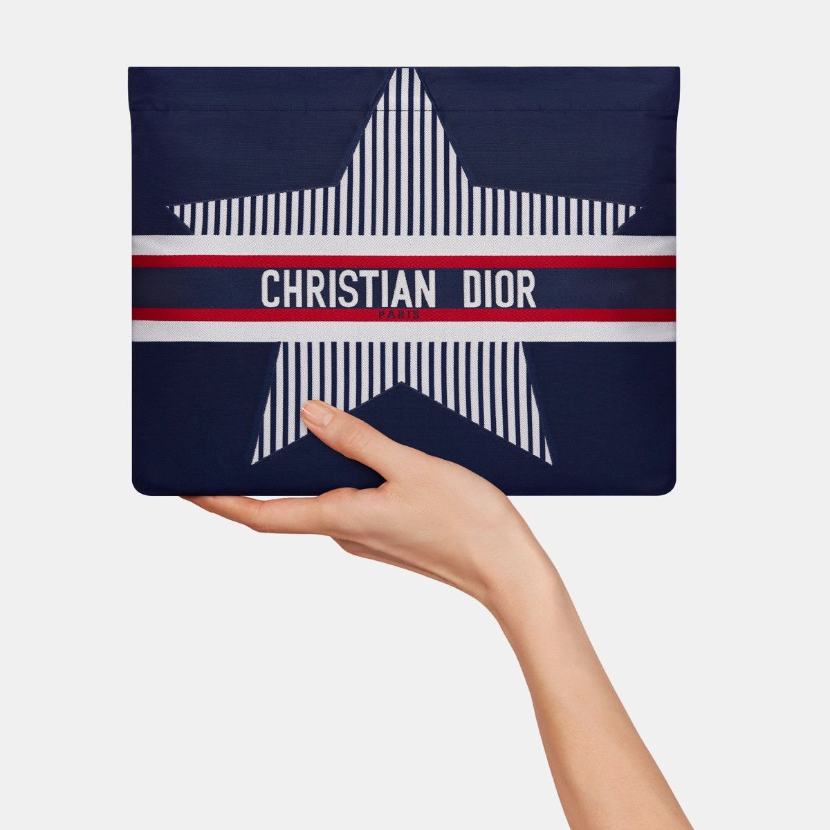 Dior o1bcso1str0226 Size:OS/ DiorAlps Zipped Pouch in Blue Size ONE SIZE - 4 Thumbnail