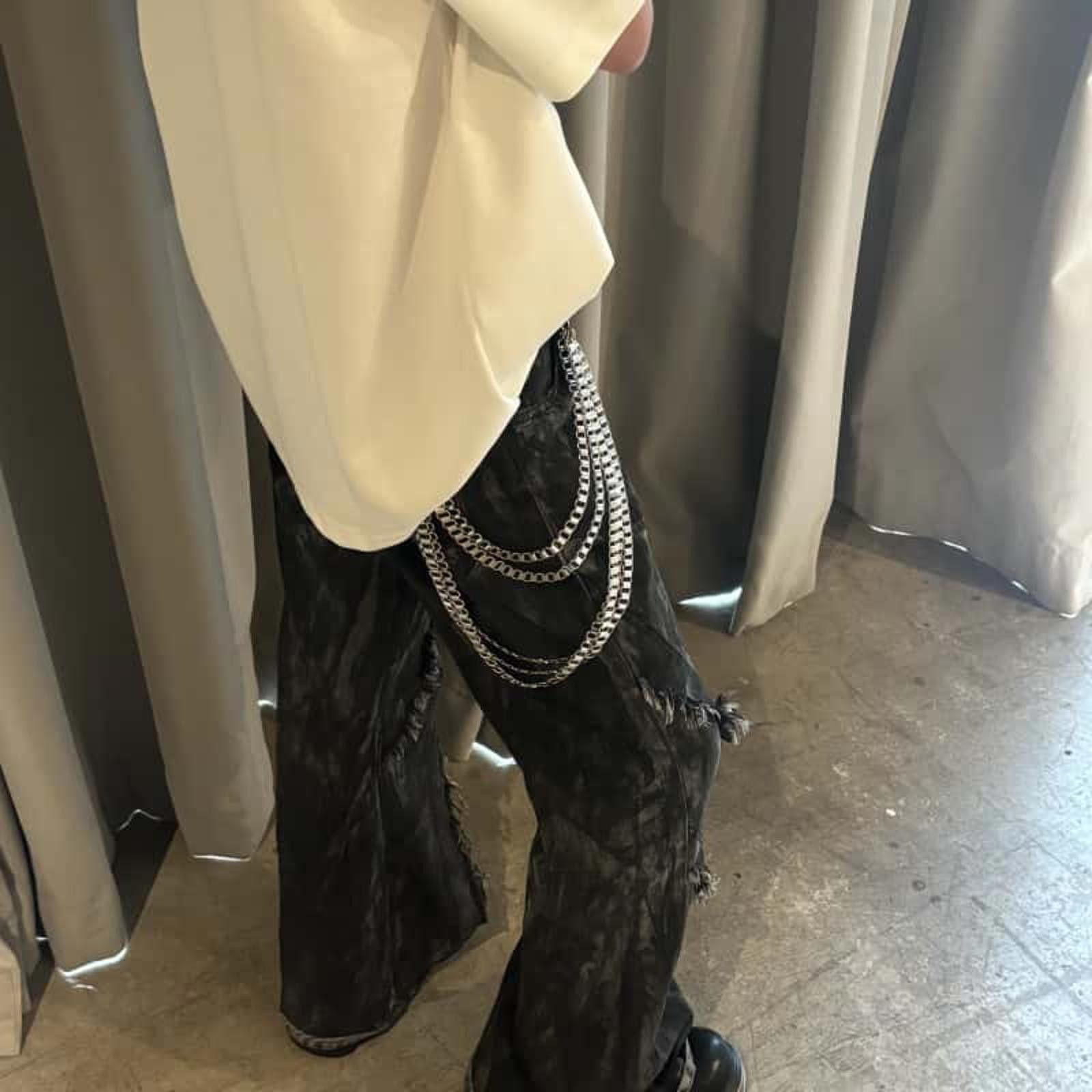 Vintage Multi-Layer Wallet Chain, Pants Chain Size ONE SIZE - 2 Thumbnail