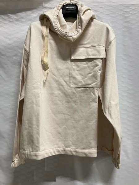 Jil Sander o1loc1c1224 Hoodie in Beige Size M / US 6-8 / IT 42-44 - 1 Preview