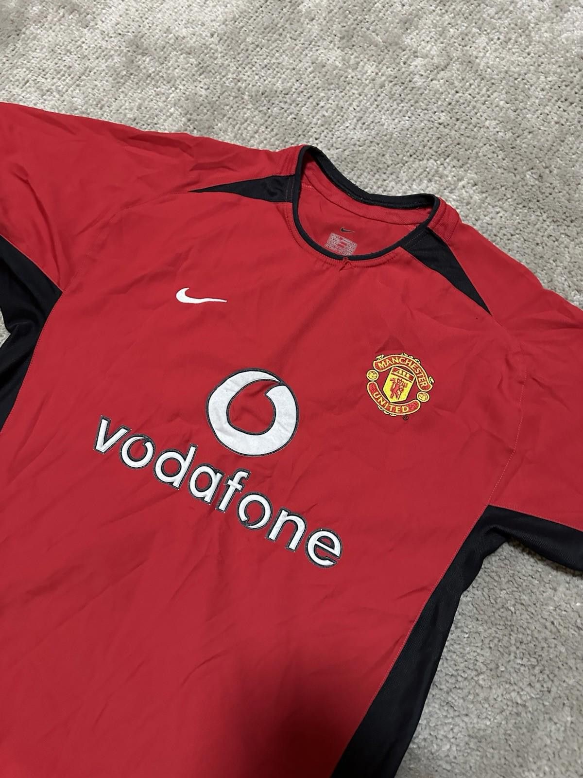 Nike Manchester United 2002/04 Home Football Shirt Soccer Jersey Size US S / EU 44-46 / 1 - 3 Thumbnail