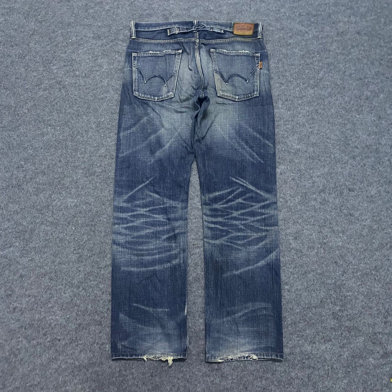 Edwin Vintage Edwin Selvegde Redline Backle Back Denim Size US 36 / EU 52 - 2 Thumbnail